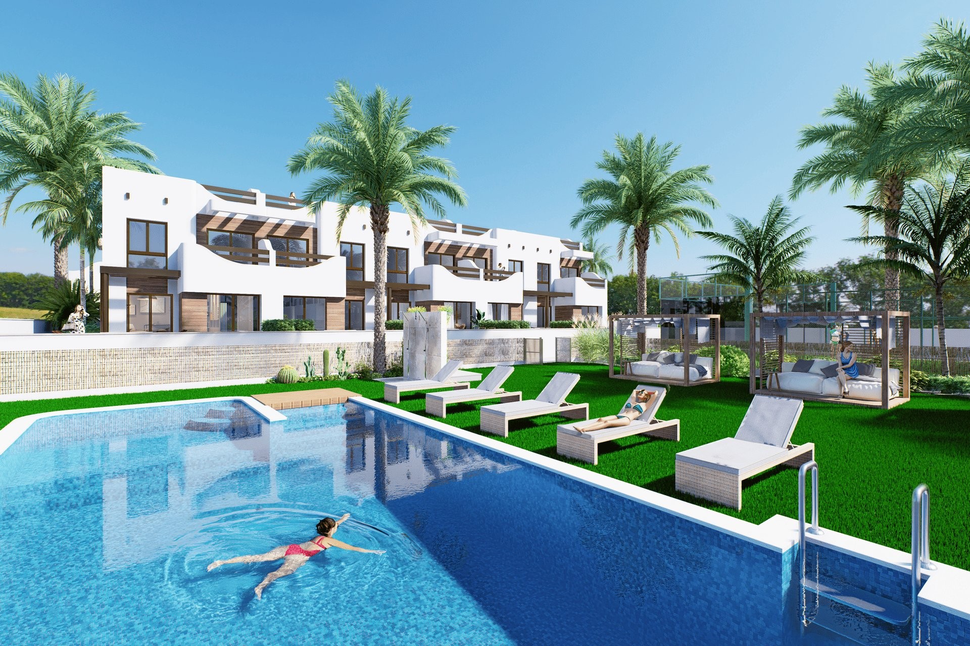 Nieuwbouw Woningen - Verhoogde bungalow - Torre de la Horadada