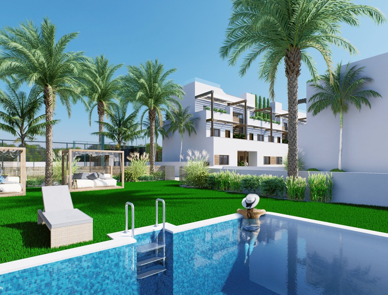 Nieuwbouw Woningen - Verhoogde bungalow - Torre de la Horadada