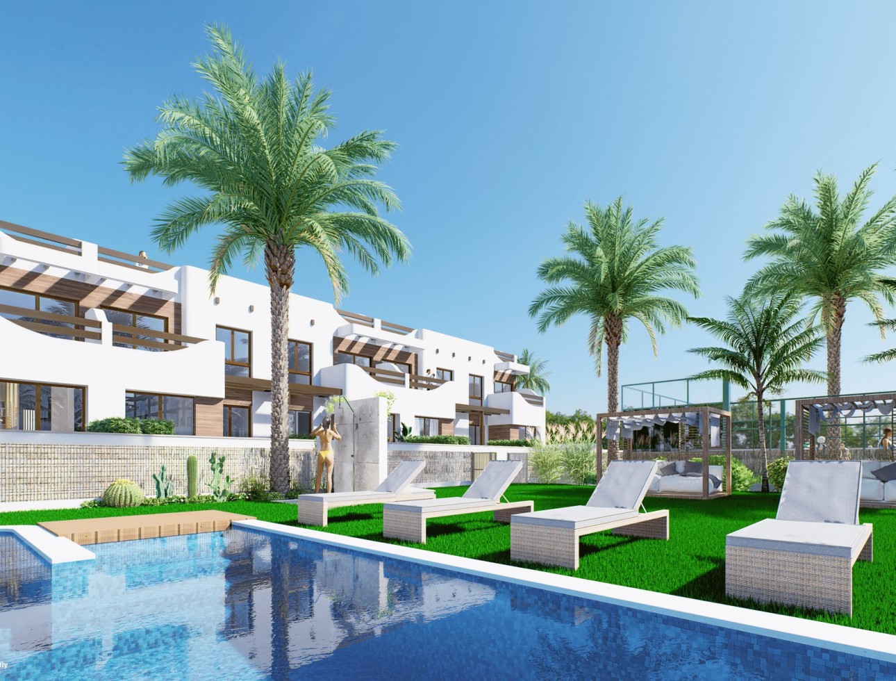 Nieuwbouw Woningen - Verhoogde bungalow - Torre de la Horadada