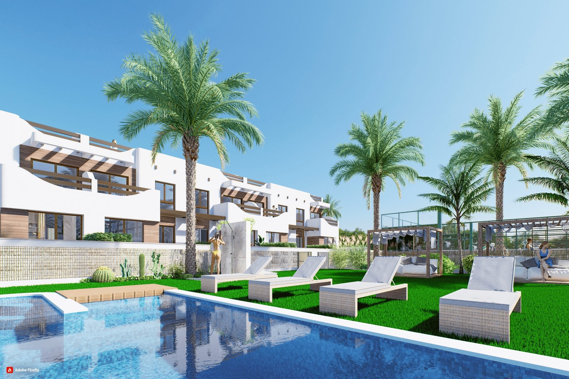 Nieuwbouw Woningen - Verhoogde bungalow - Torre de la Horadada