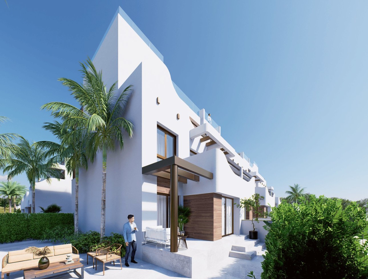 Nieuwbouw Woningen - Verhoogde bungalow - Torre de la Horadada