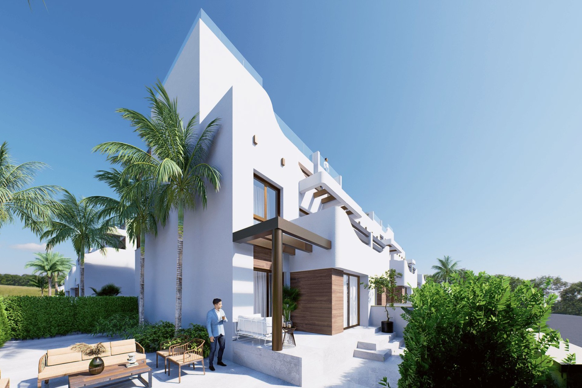 Nieuwbouw Woningen - Verhoogde bungalow - Torre de la Horadada