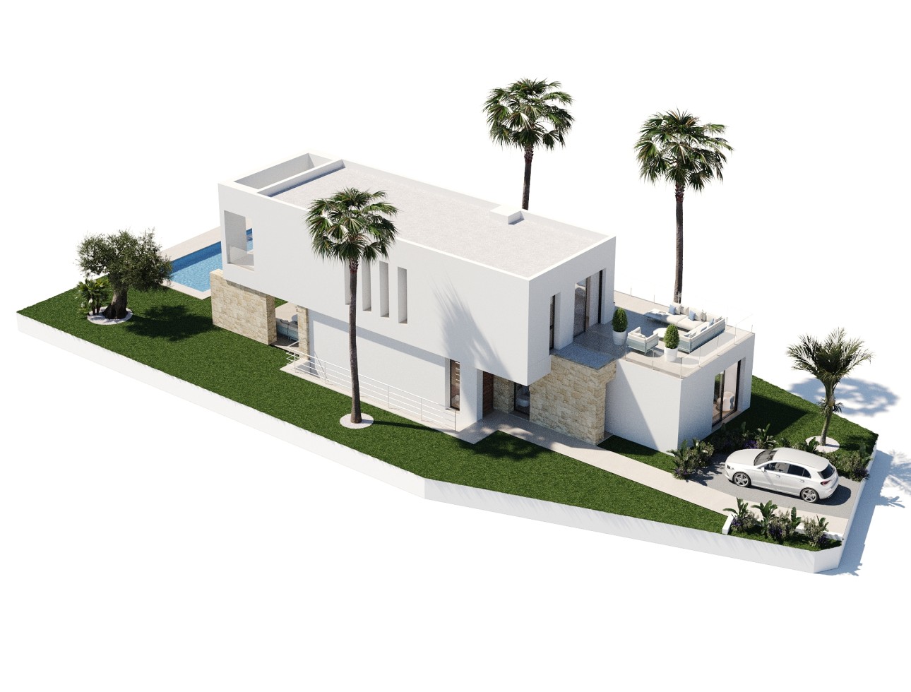 Nieuwbouw Woningen - Villa / Halfvrijstaand - Finestrat