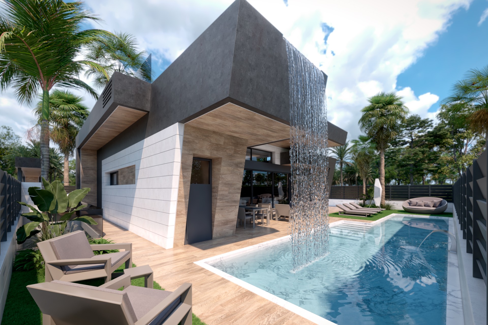 Nieuwbouw Woningen - Villa / Halfvrijstaand - Torre-Pacheco