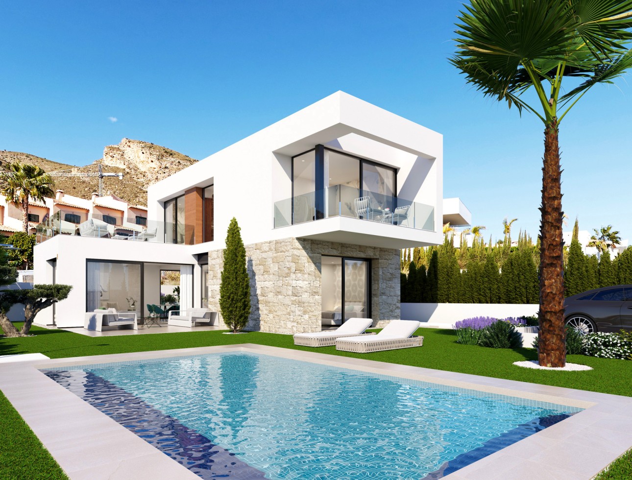 Nieuwbouw Woningen - Vrijstaande woning - Finestrat
