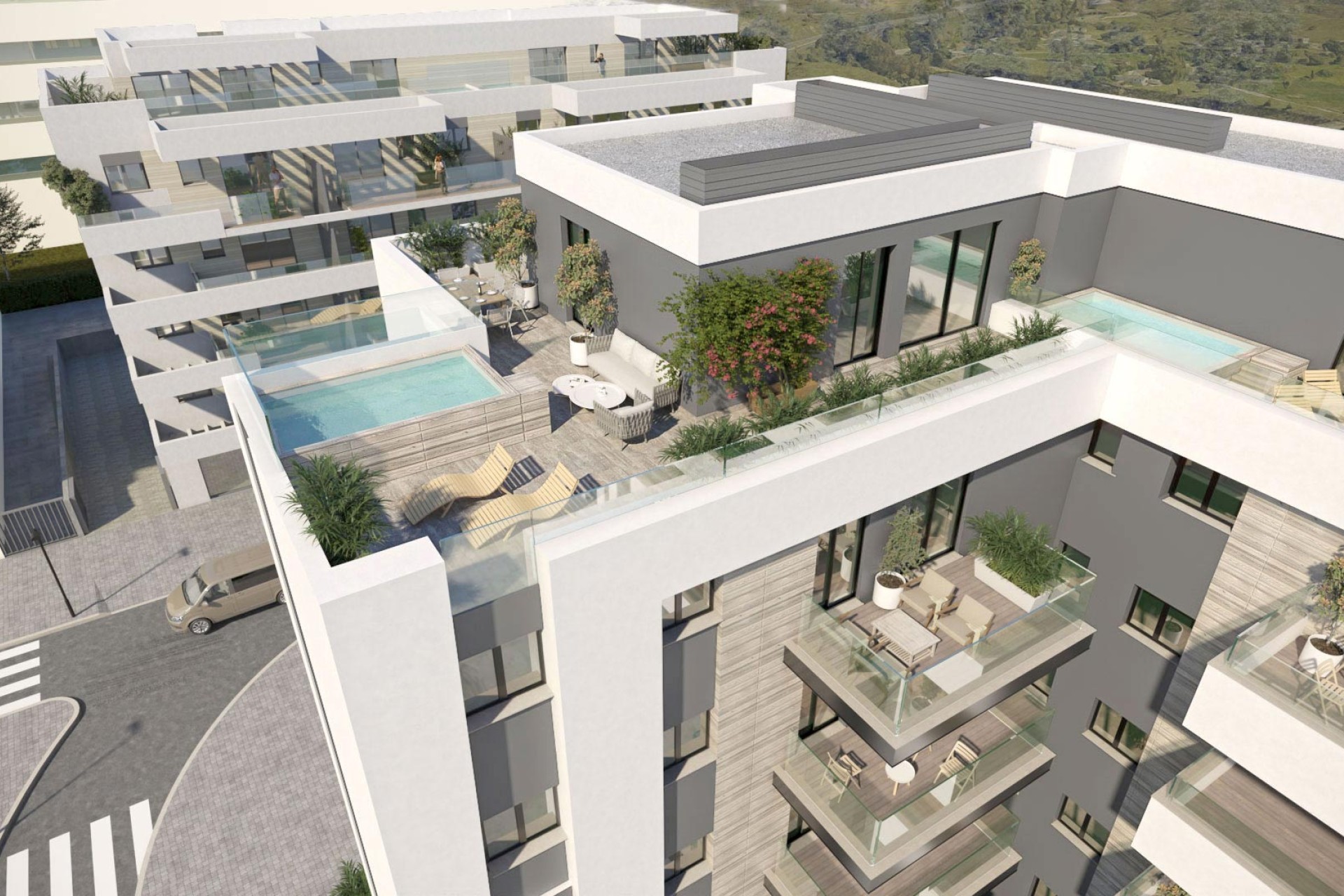 Nouvelle construction - Appartement - Las Lagunas Mijas
