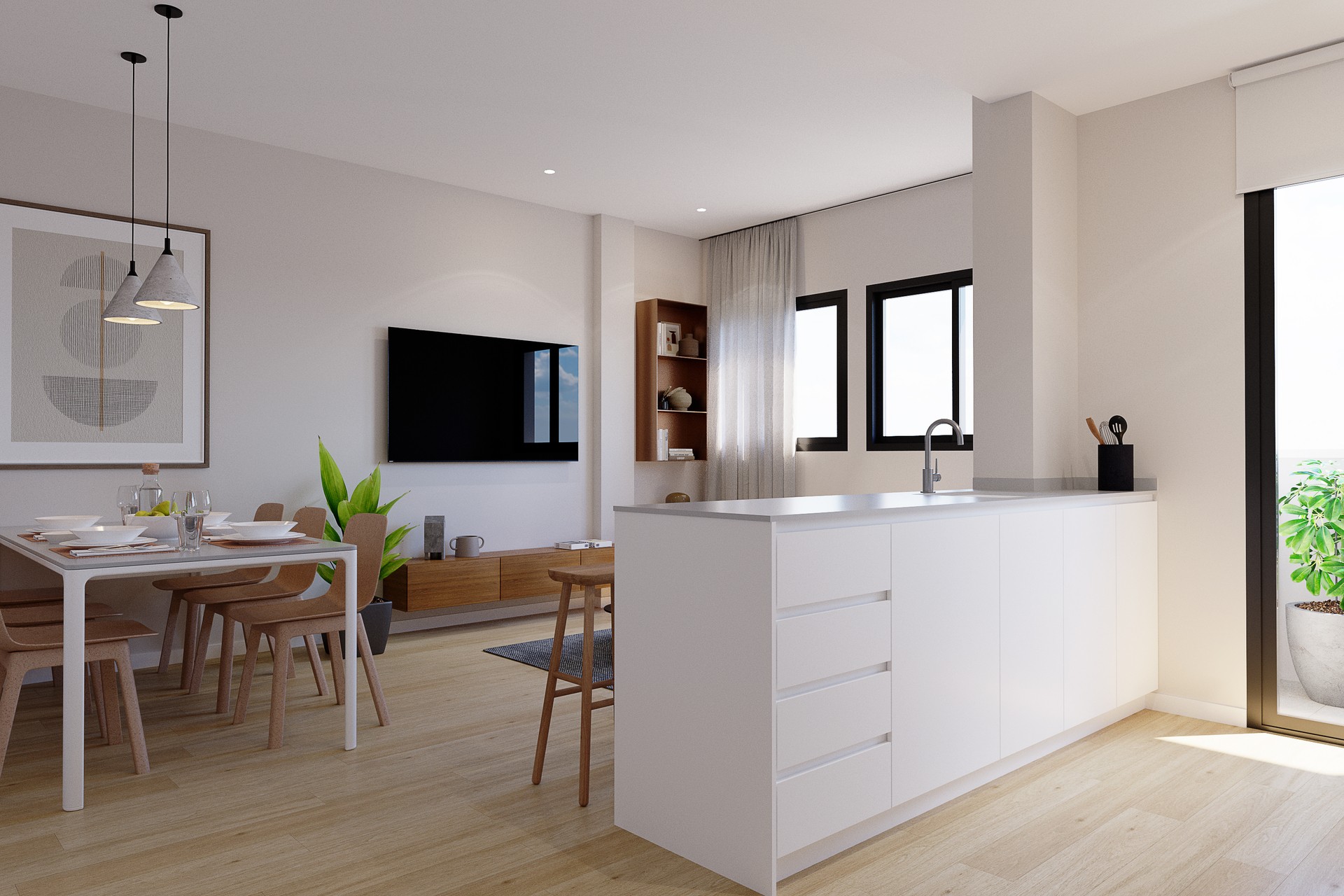 Nouvelle construction - Attique - Algorfa