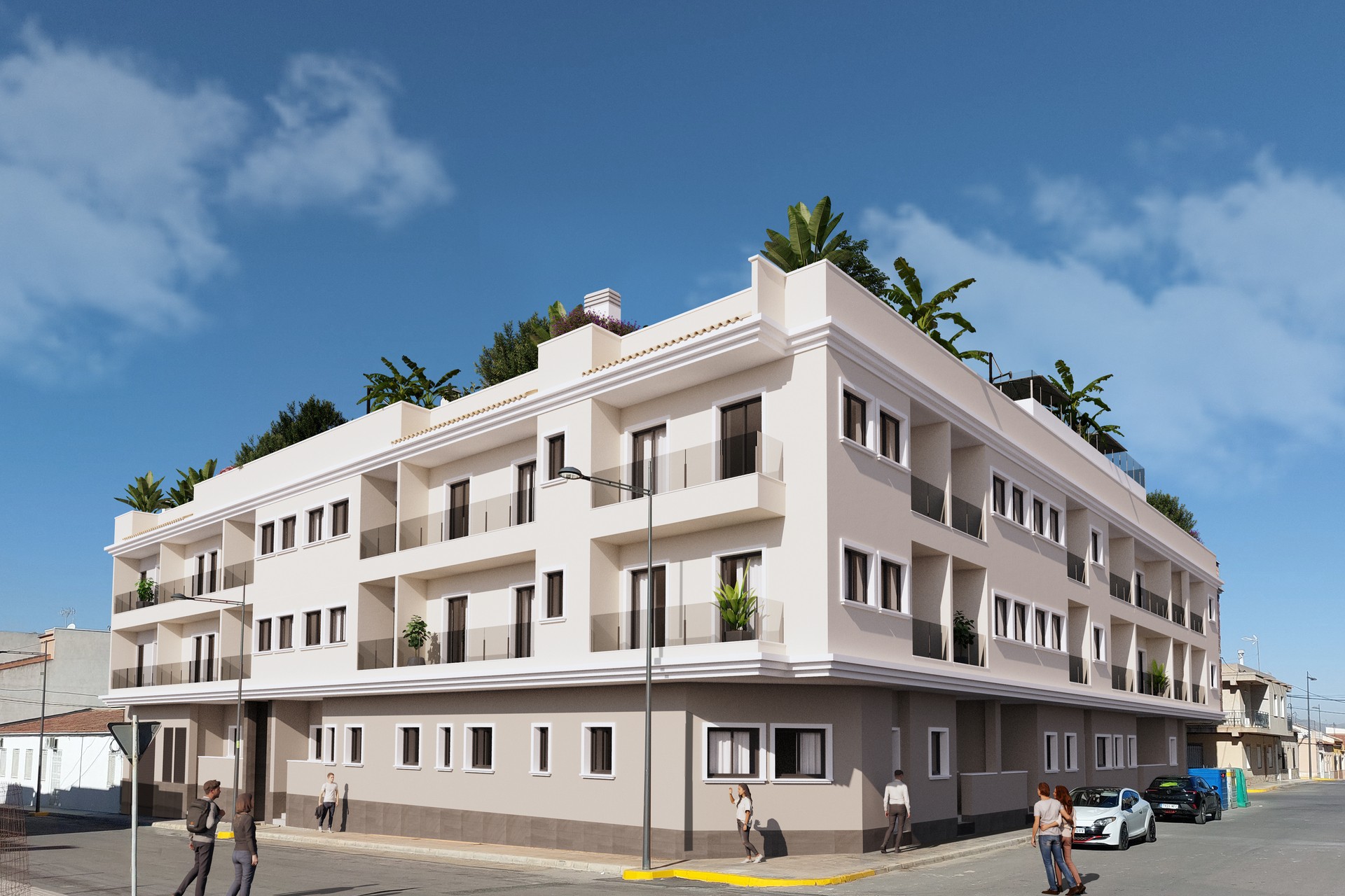 Nouvelle construction - Attique - Algorfa