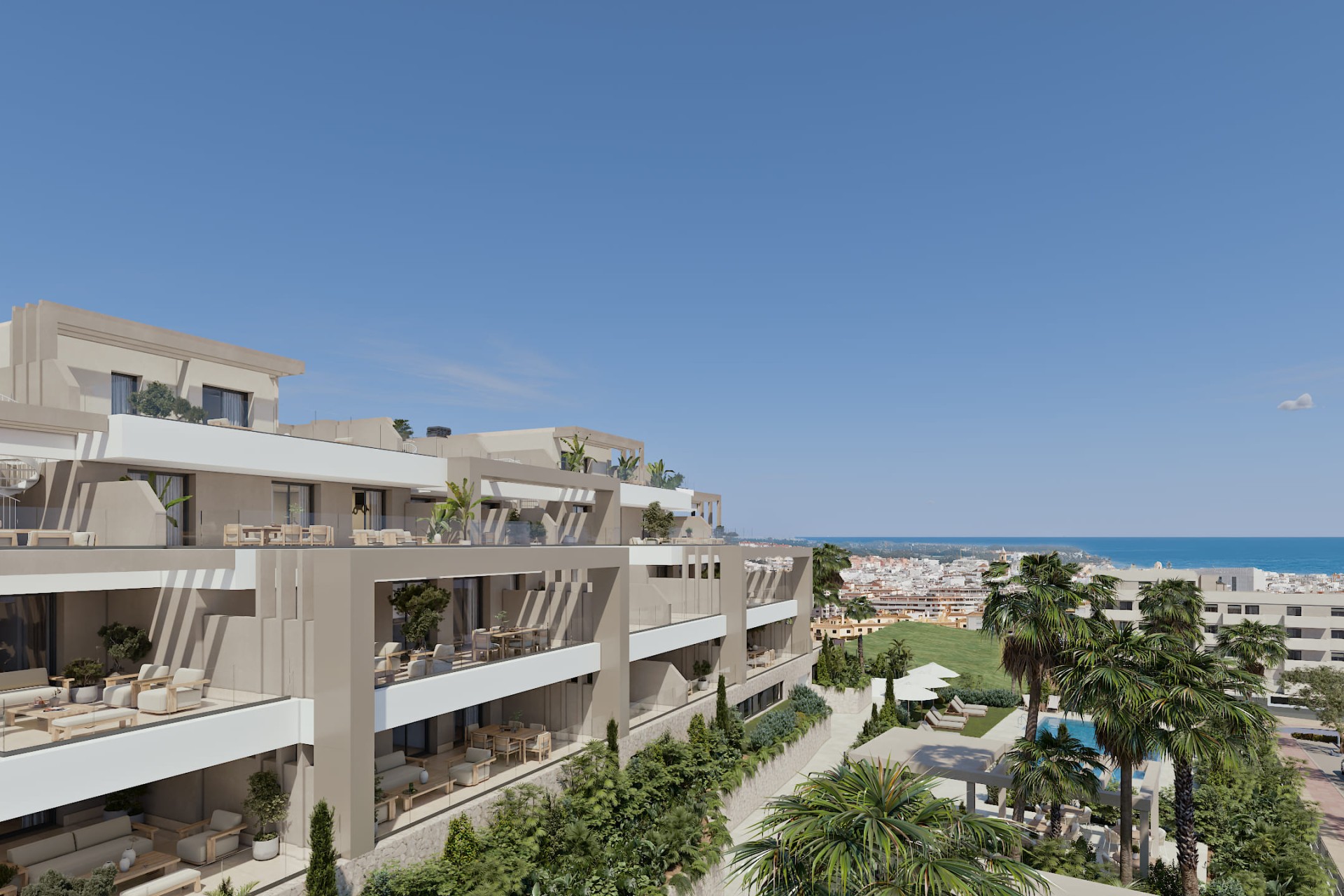 Nouvelle construction - Attique - Estepona