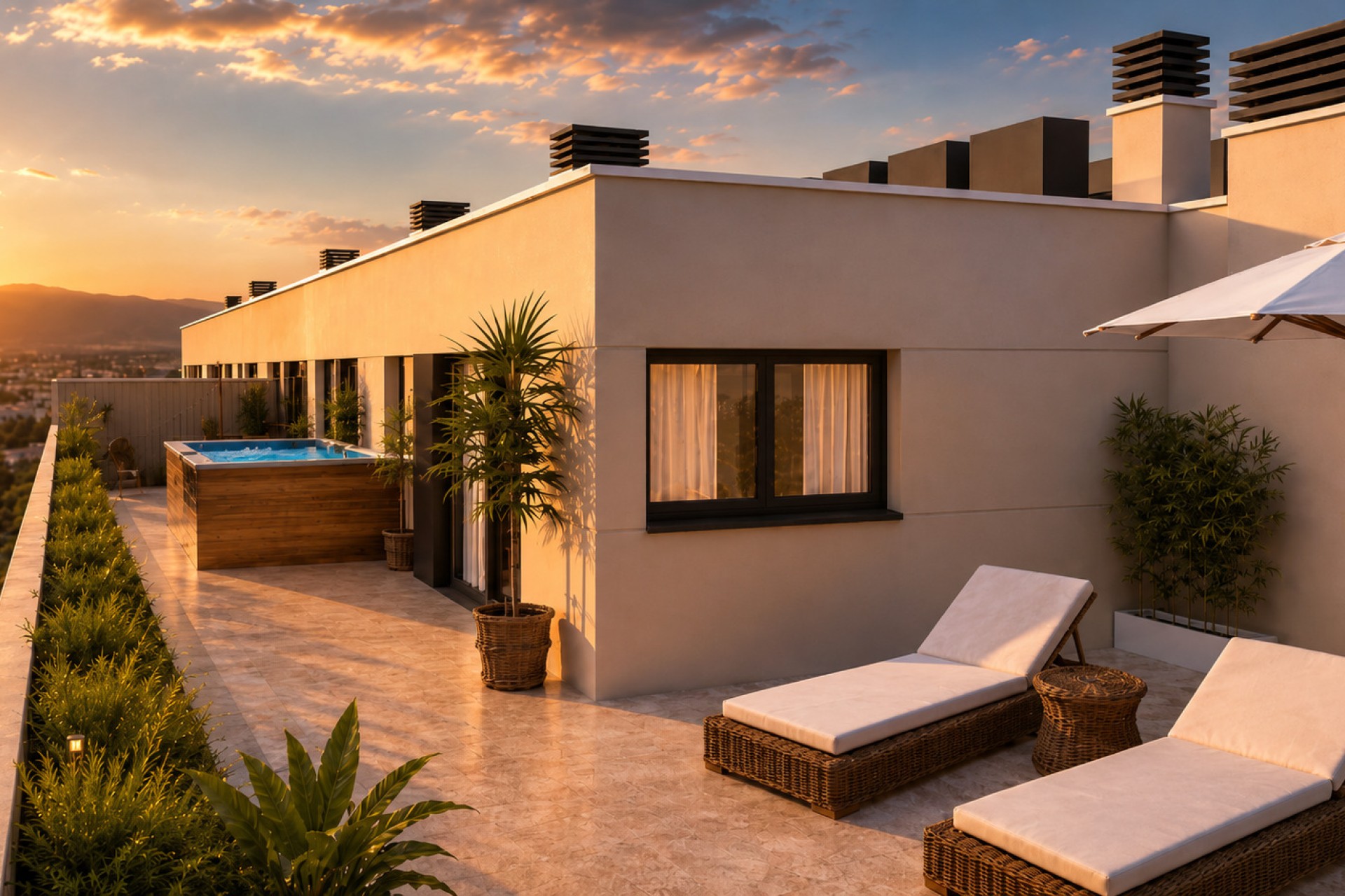 Nouvelle construction - Attique - Las Lagunas de Mijas