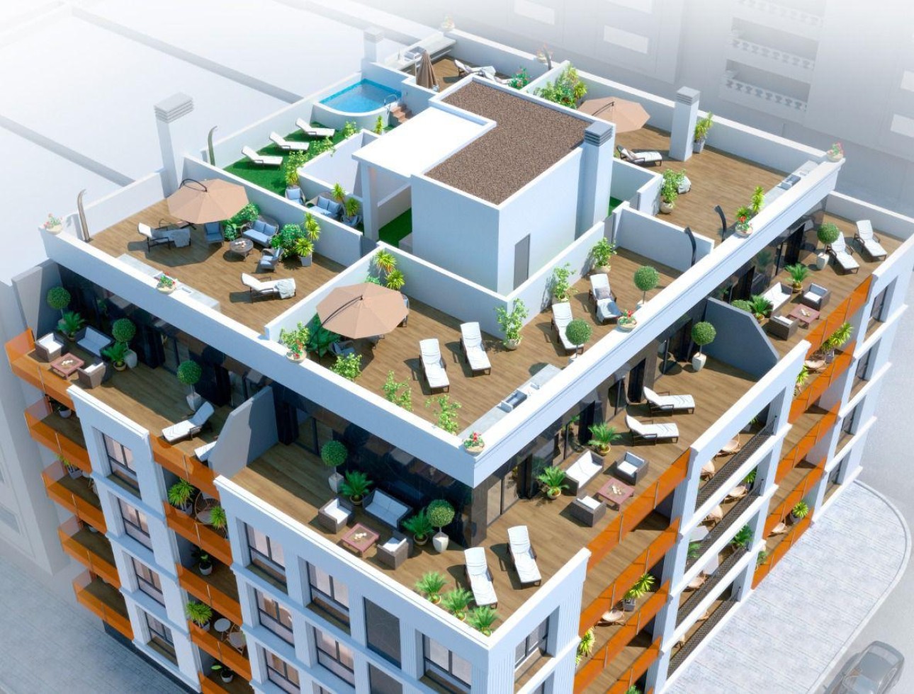 Nouvelle construction - Attique - Torrevieja