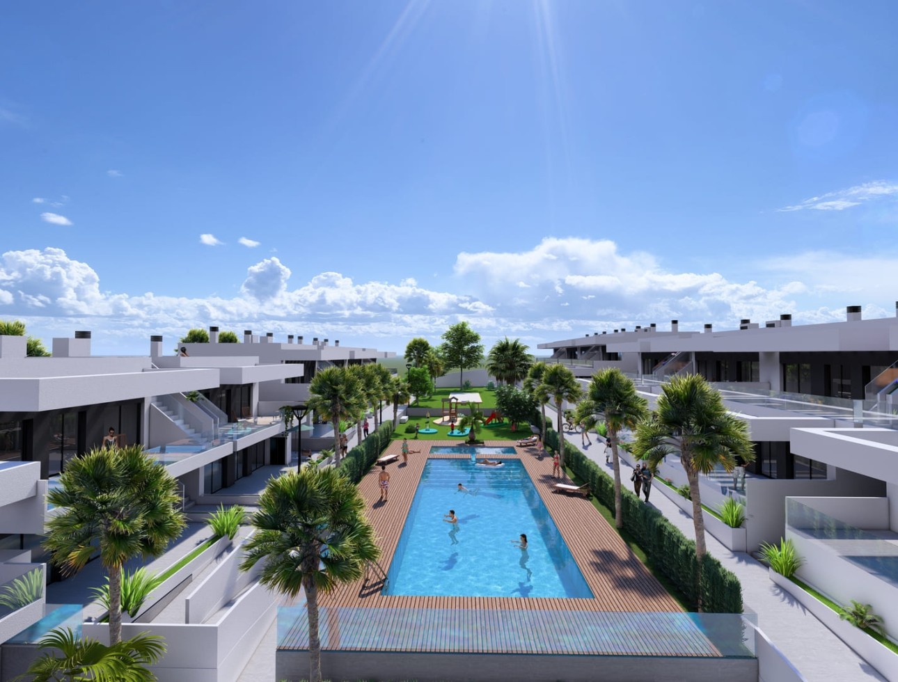 Nouvelle construction - Bungalow de plain-pied - Algorfa