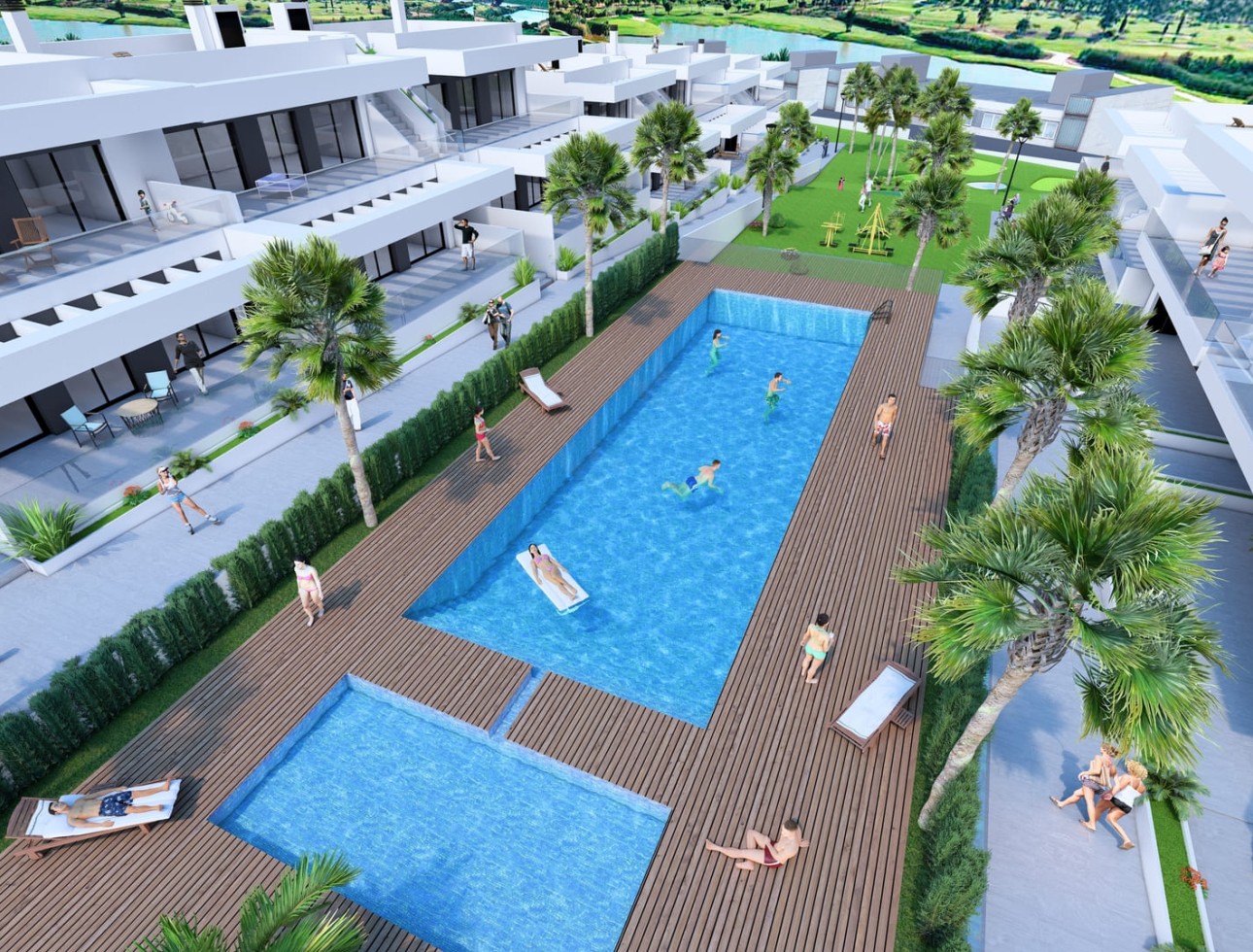 Nouvelle construction - Bungalow de plain-pied - La Finca Golf