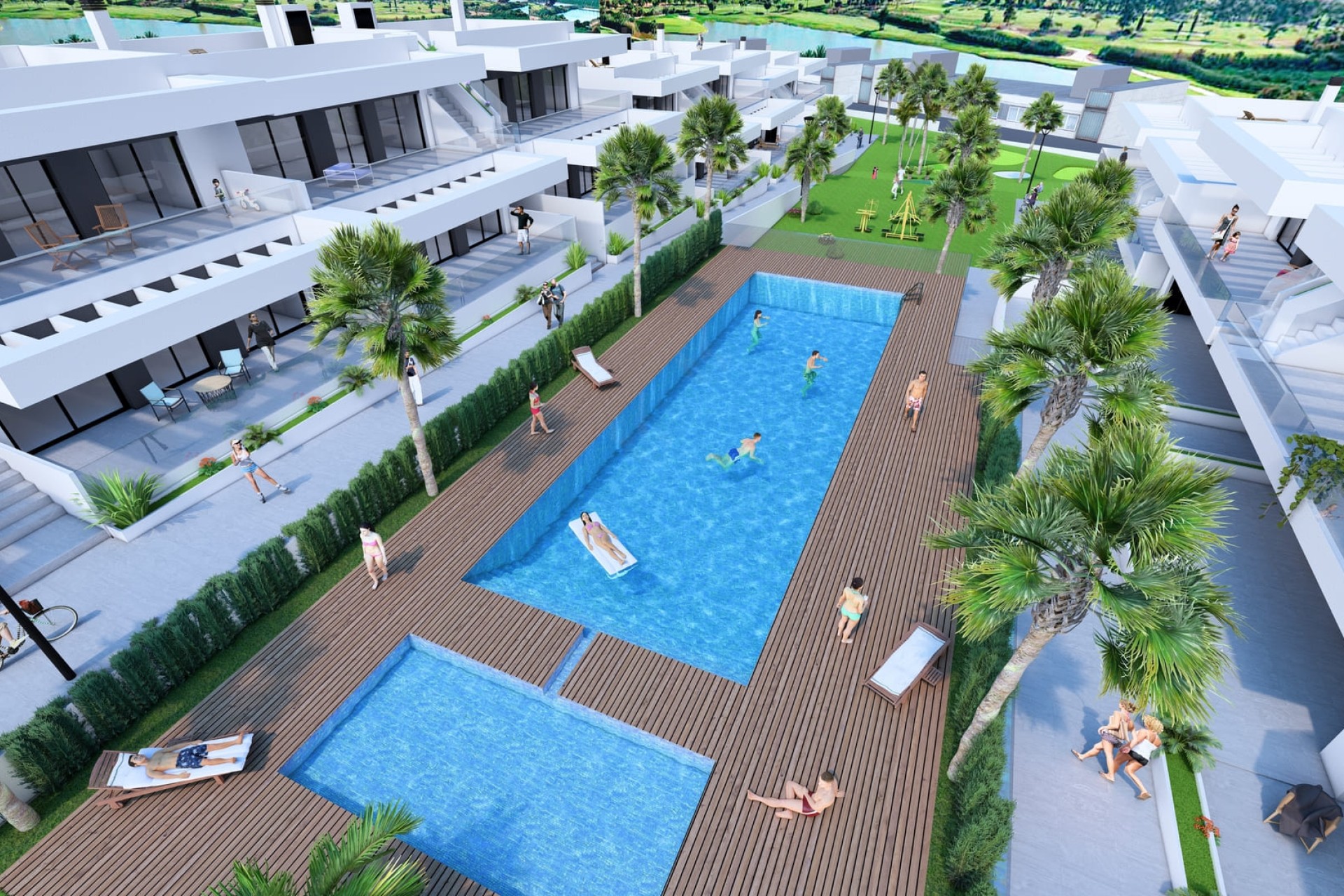 Nouvelle construction - Bungalow de plain-pied - La Finca Golf