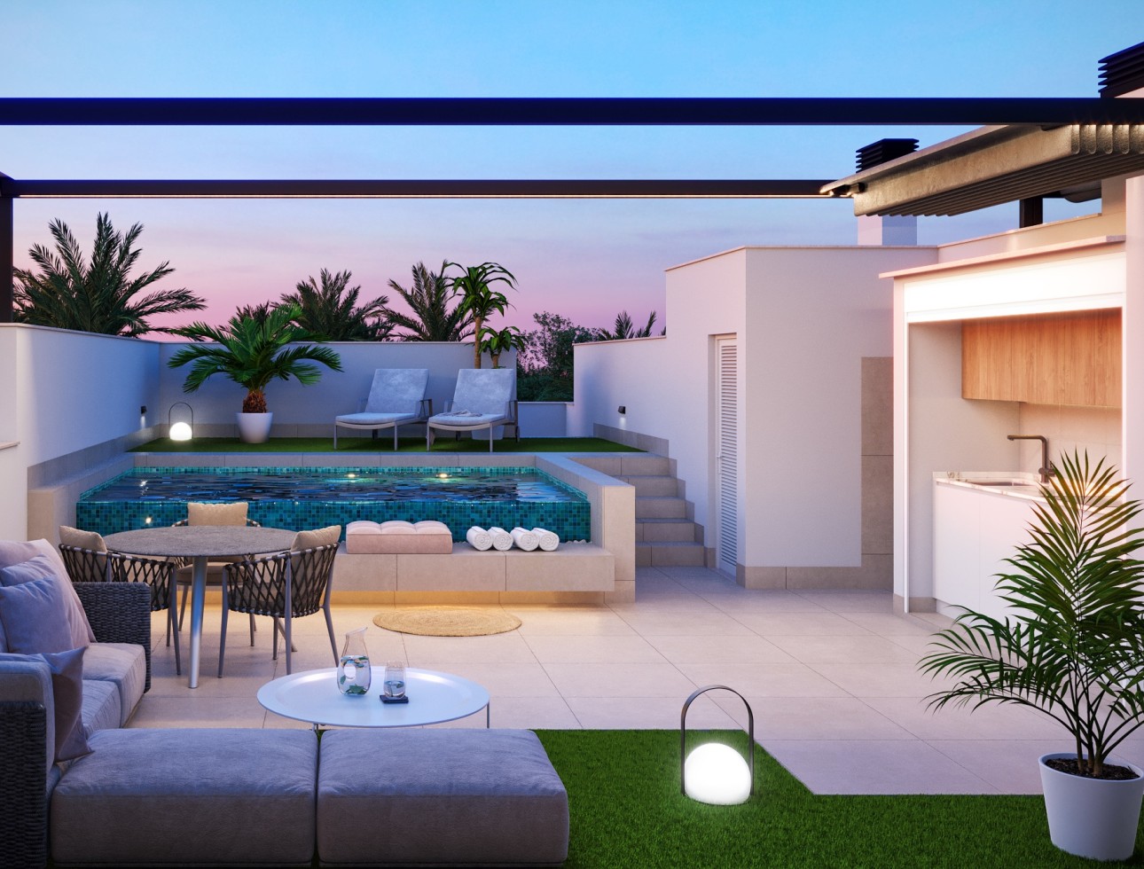 Nouvelle construction - Bungalow de plain-pied - Pilar de la Horadada