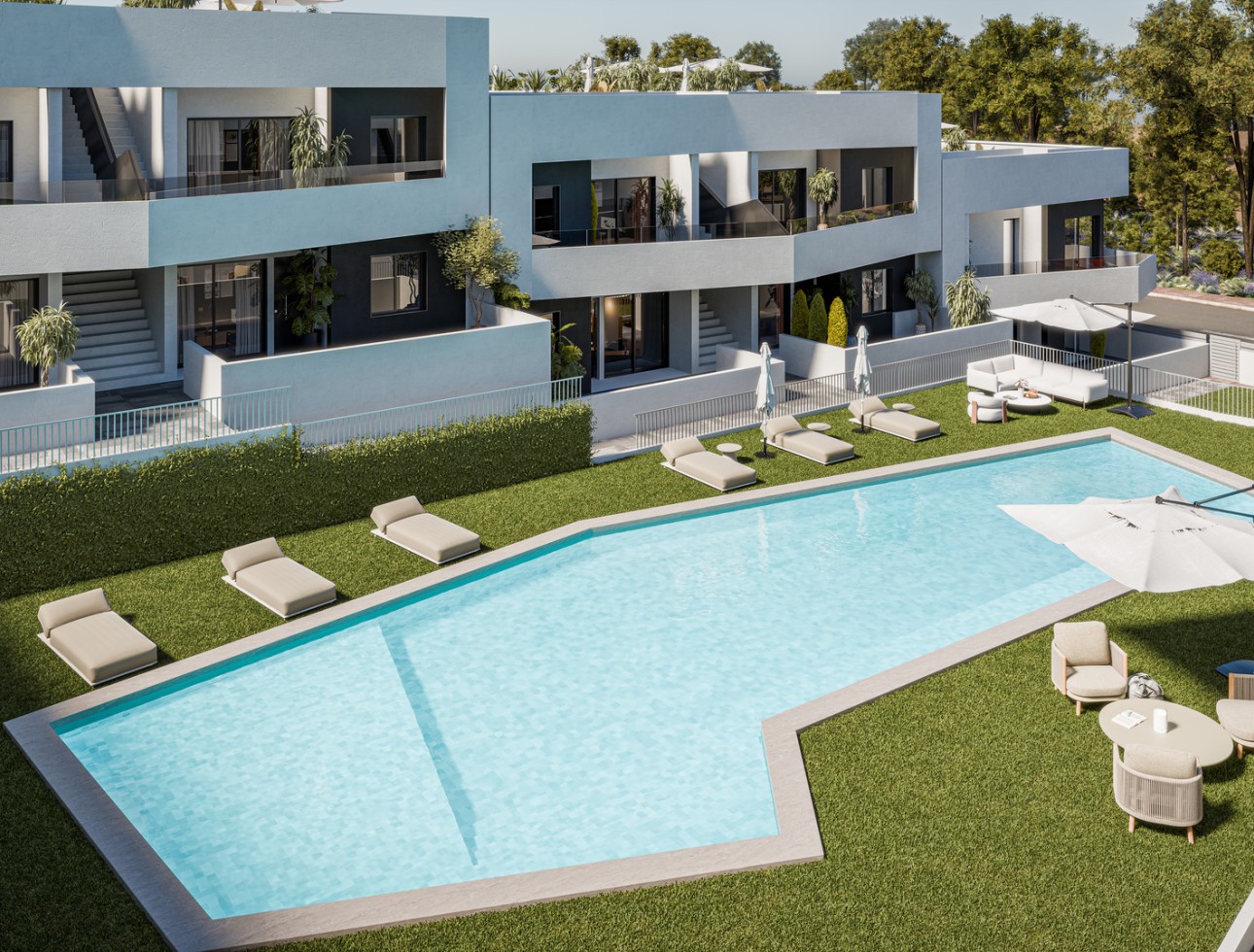 Nouvelle construction - Bungalow de plain-pied - San Miguel de Salinas