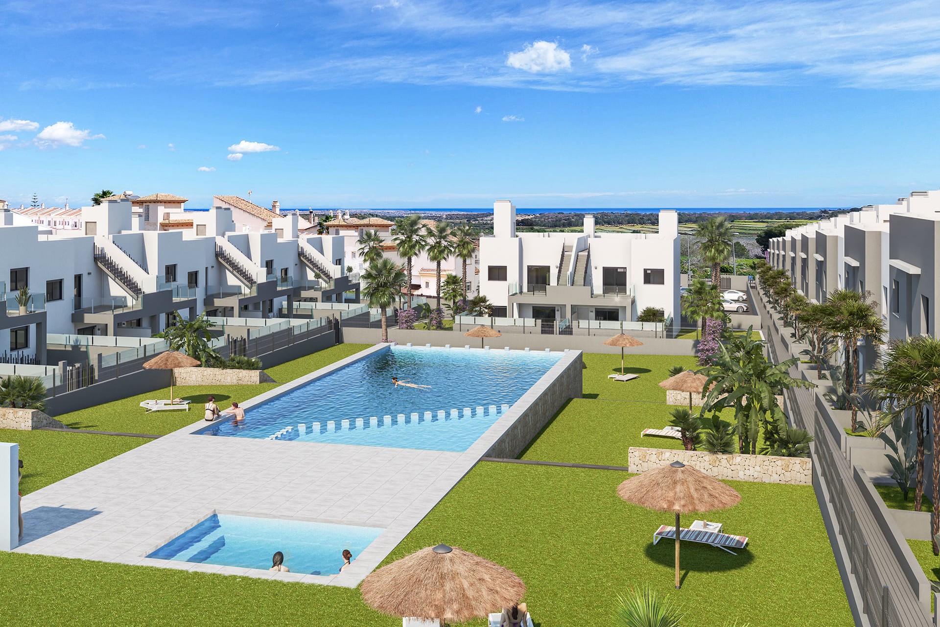 Nouvelle construction - Bungalow de plain-pied - San Miguel de Salinas
