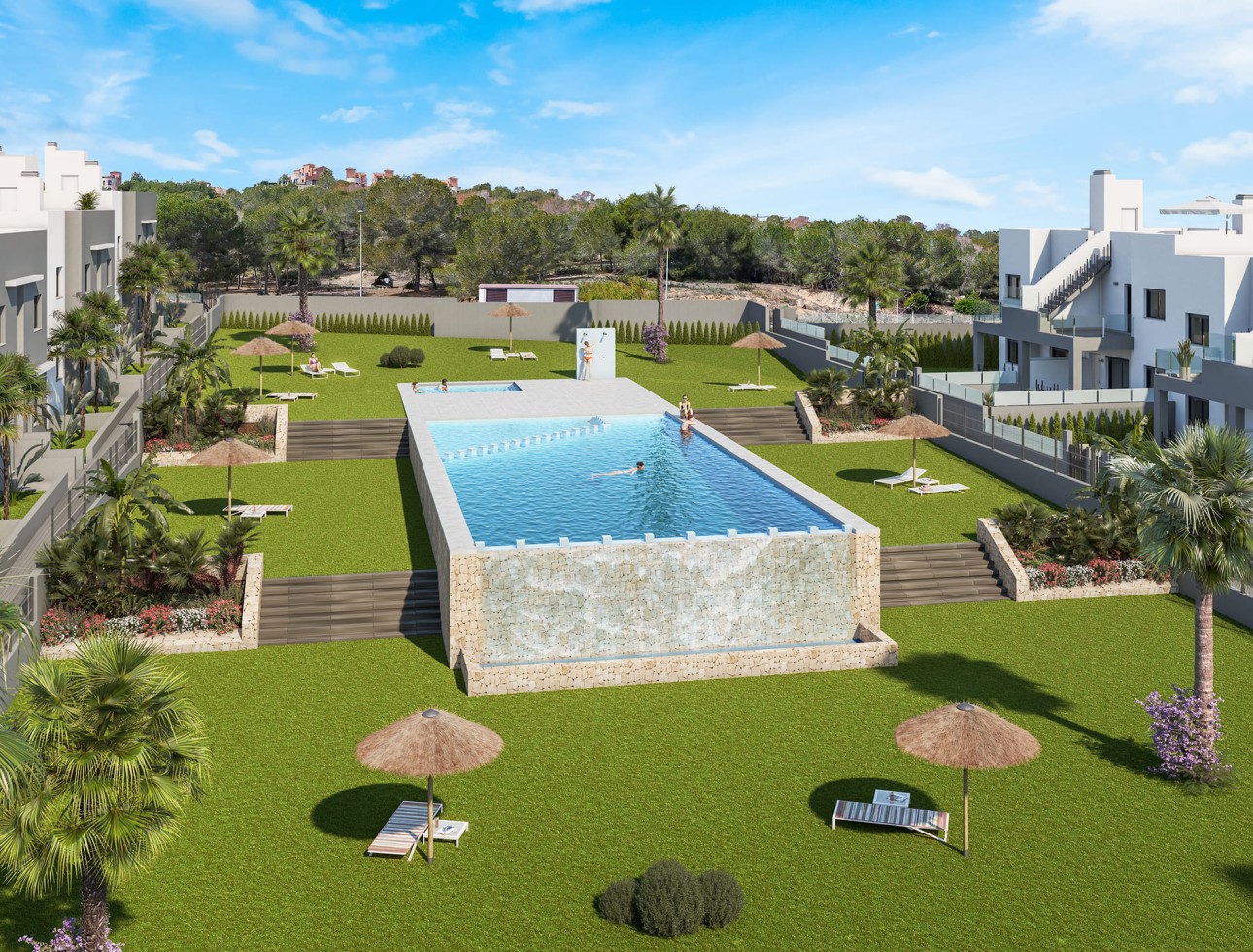 Nouvelle construction - Bungalow de plain-pied - San Miguel de Salinas