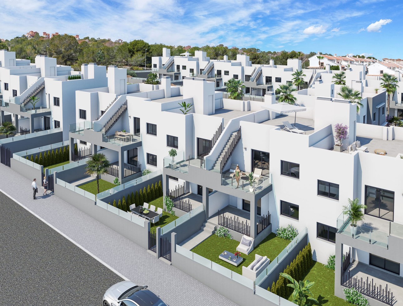 Nouvelle construction - Bungalow de plain-pied - San Miguel de Salinas
