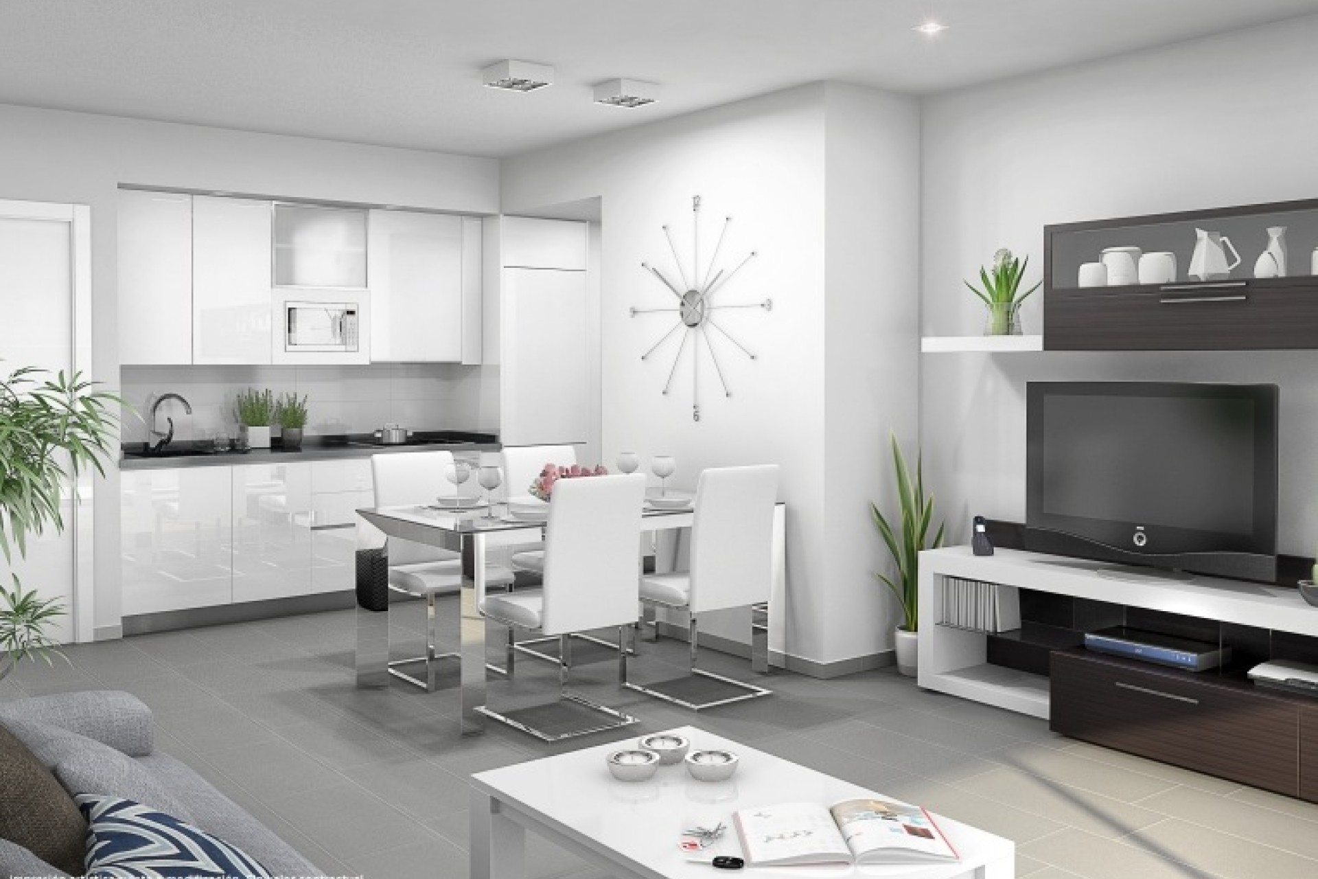 Nouvelle construction - Bungalow de plain-pied - San Miguel de Salinas