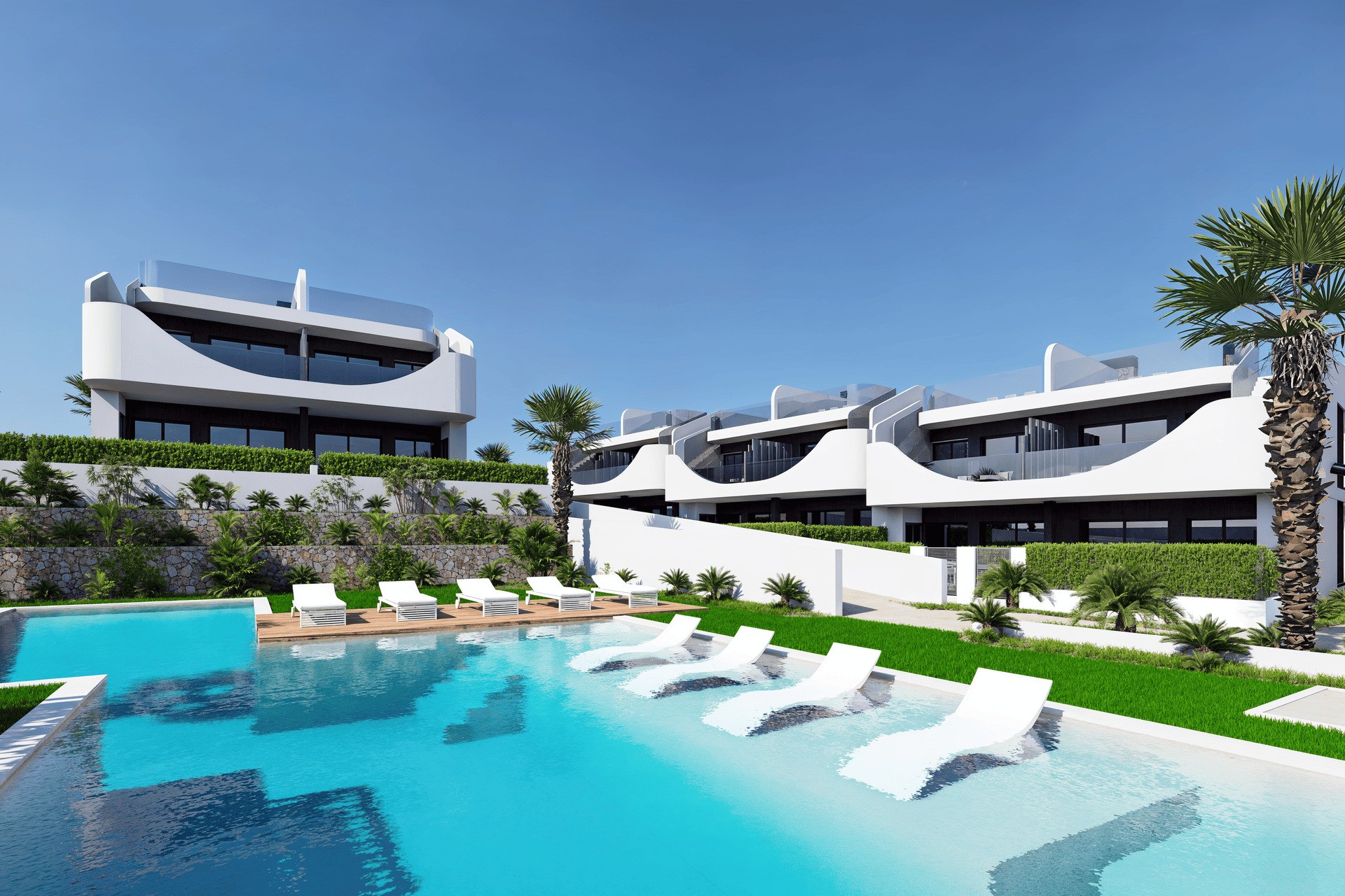 Nouvelle construction - Bungalow de plain-pied - San Miguel de Salinas
