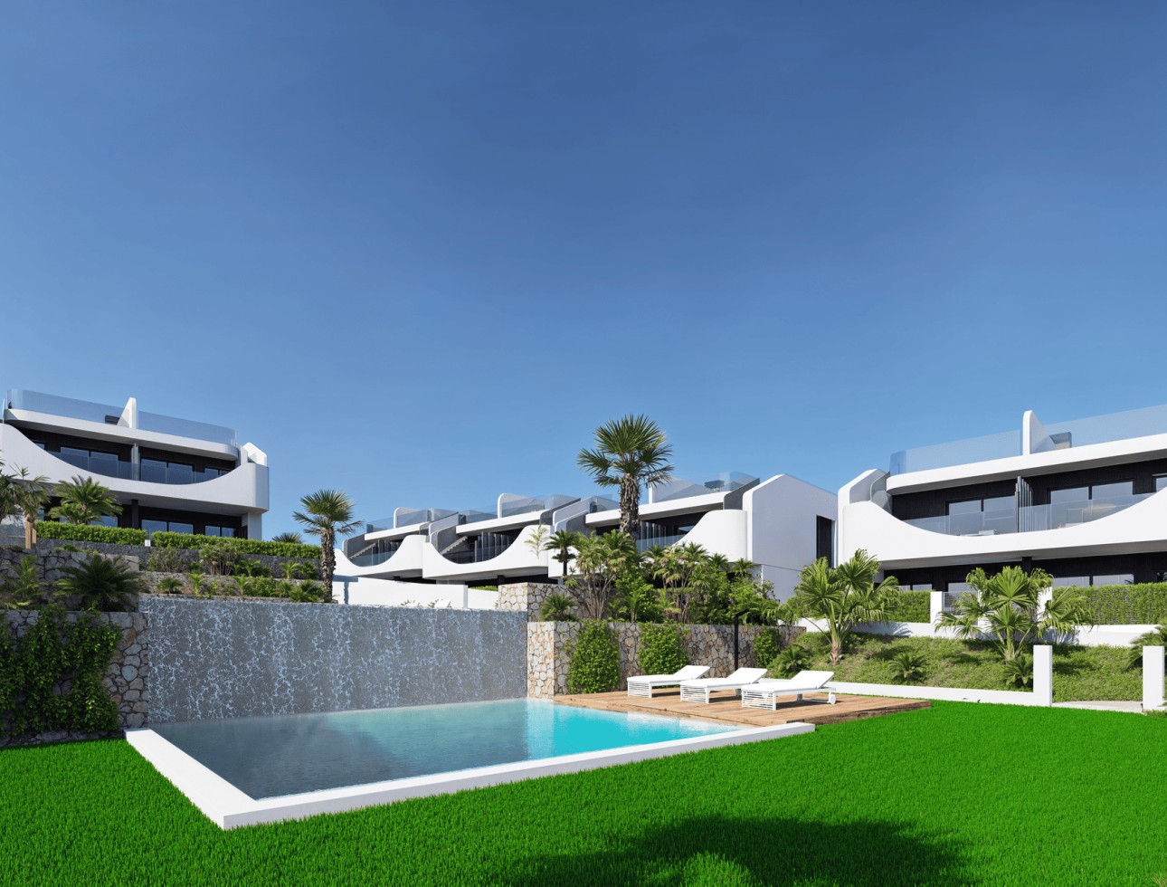 Nouvelle construction - Bungalow de plain-pied - San Miguel de Salinas
