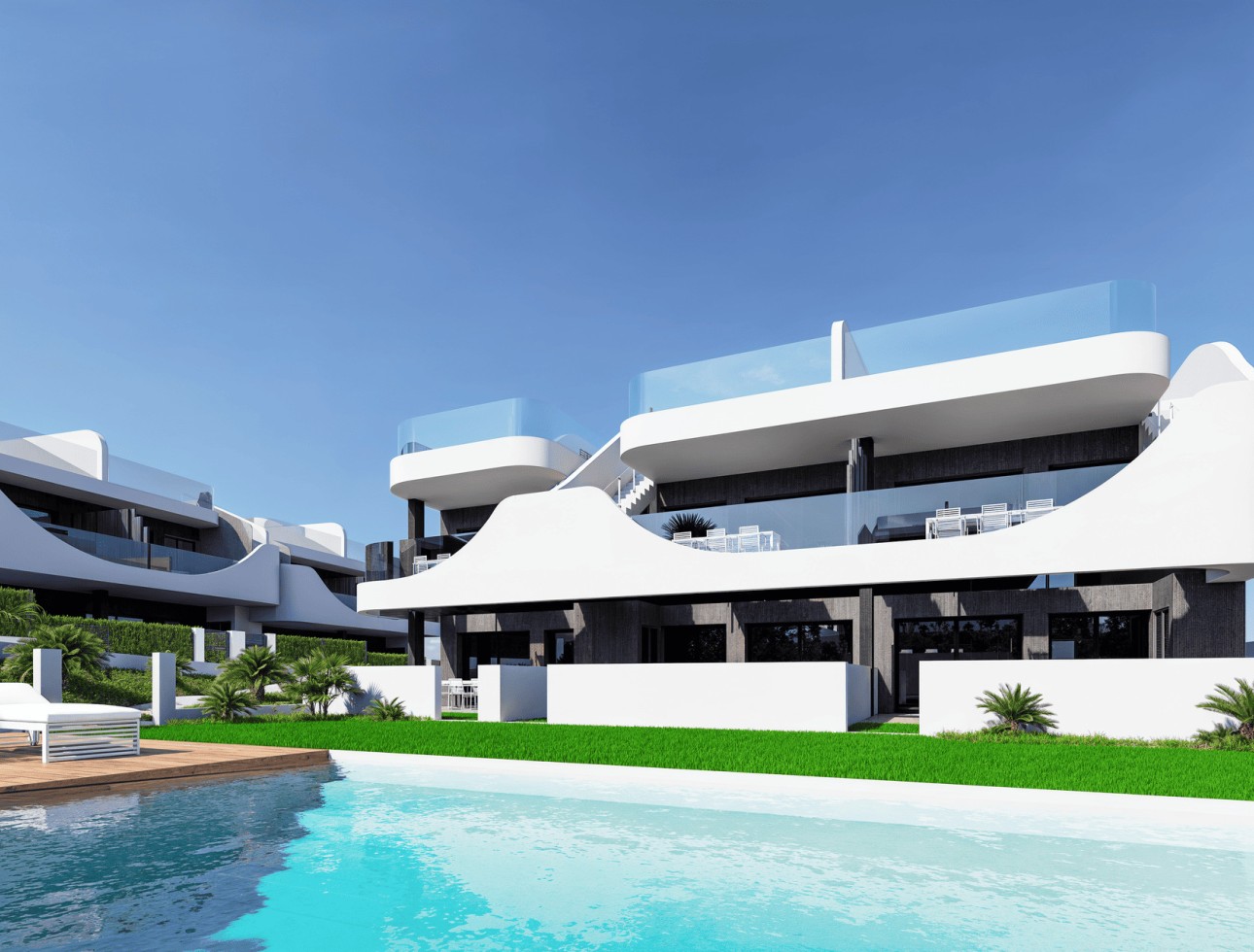 Nouvelle construction - Bungalow de plain-pied - San Miguel de Salinas