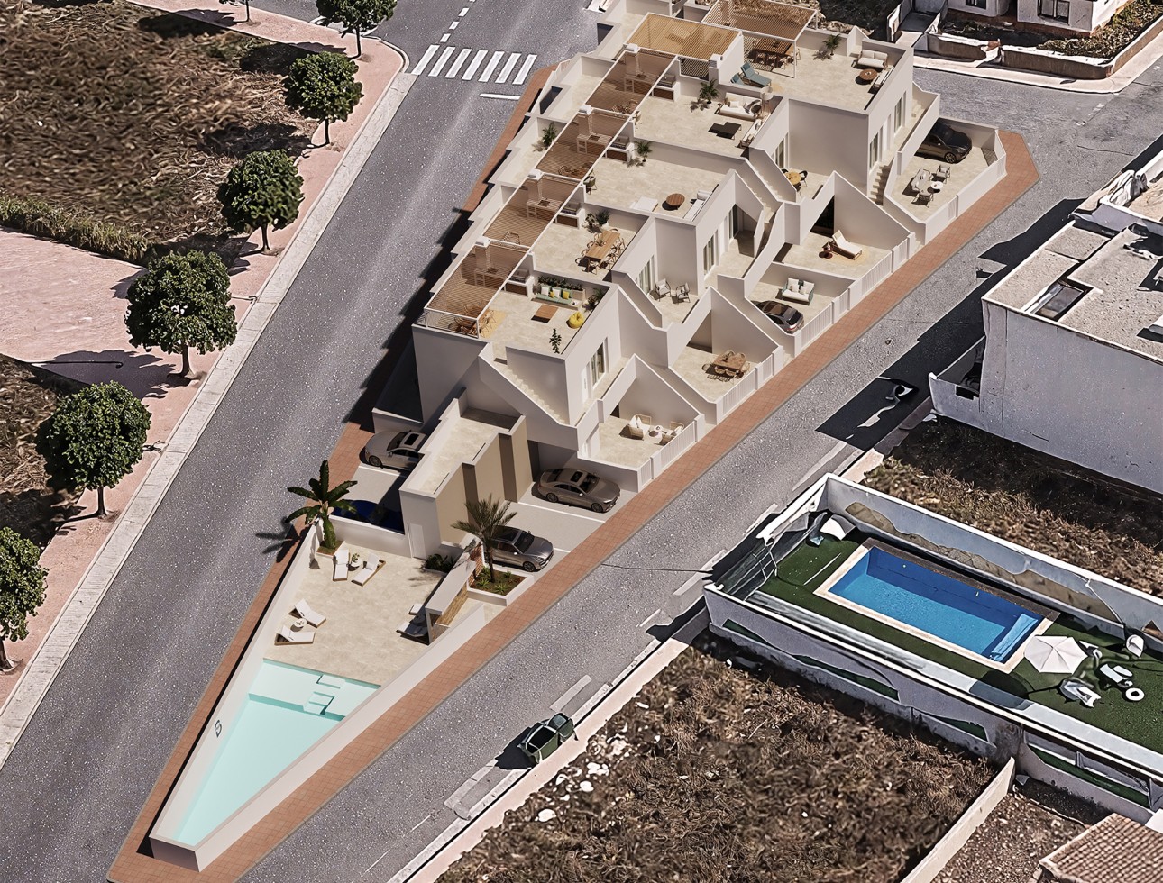 Nouvelle construction - Bungalow de plain-pied - San Pedro del Pinatar