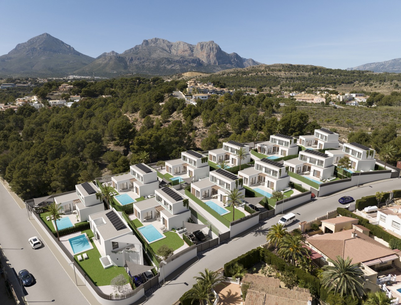 Nouvelle construction - Maison individuelle - Alfaz del Pi