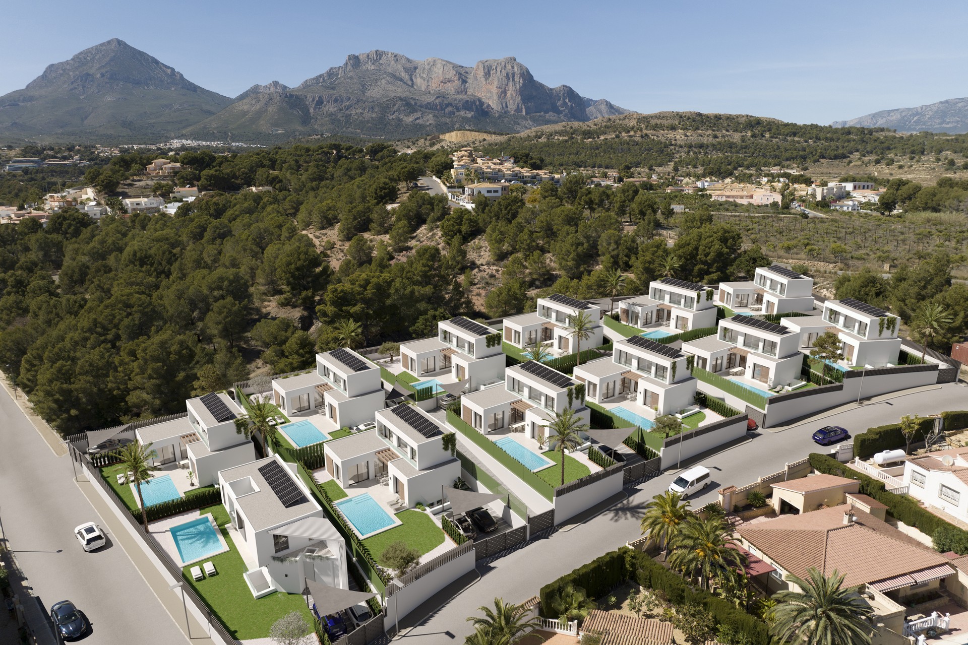 Nouvelle construction - Maison individuelle - Alfaz del Pi