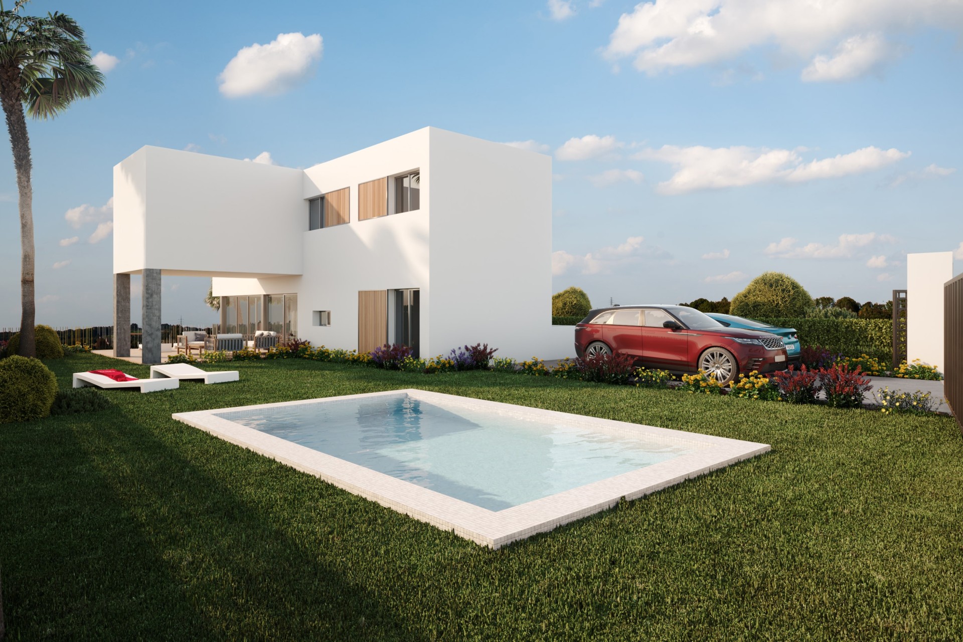 Nouvelle construction - Maison individuelle - Algorfa