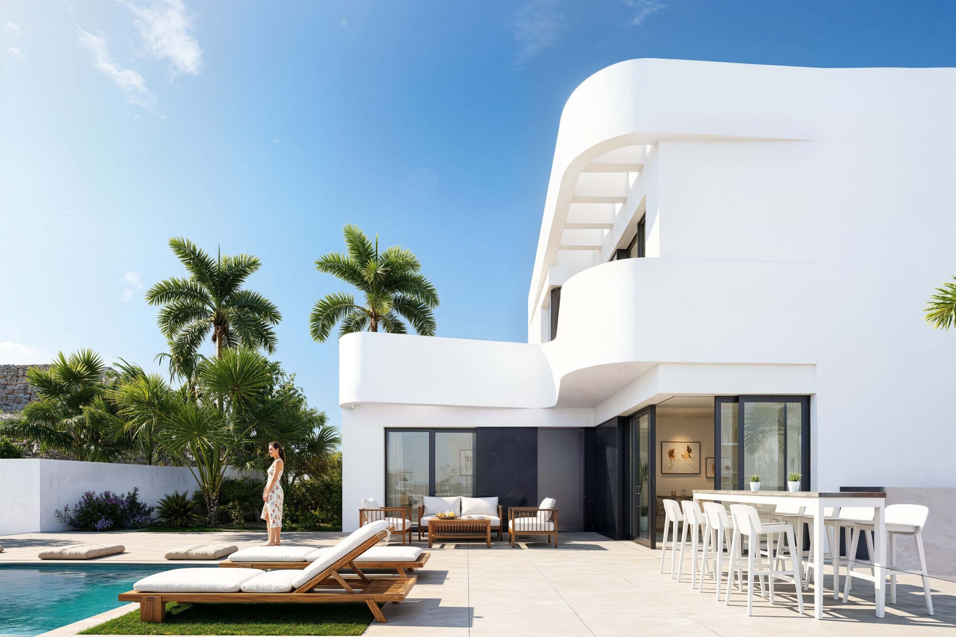 Nouvelle construction - Maison individuelle - Algorfa