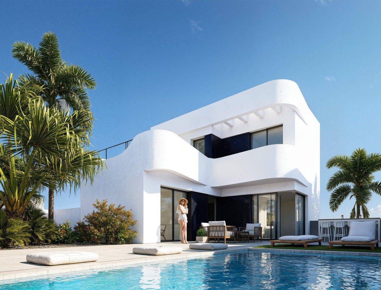 Nouvelle construction - Maison individuelle - Algorfa