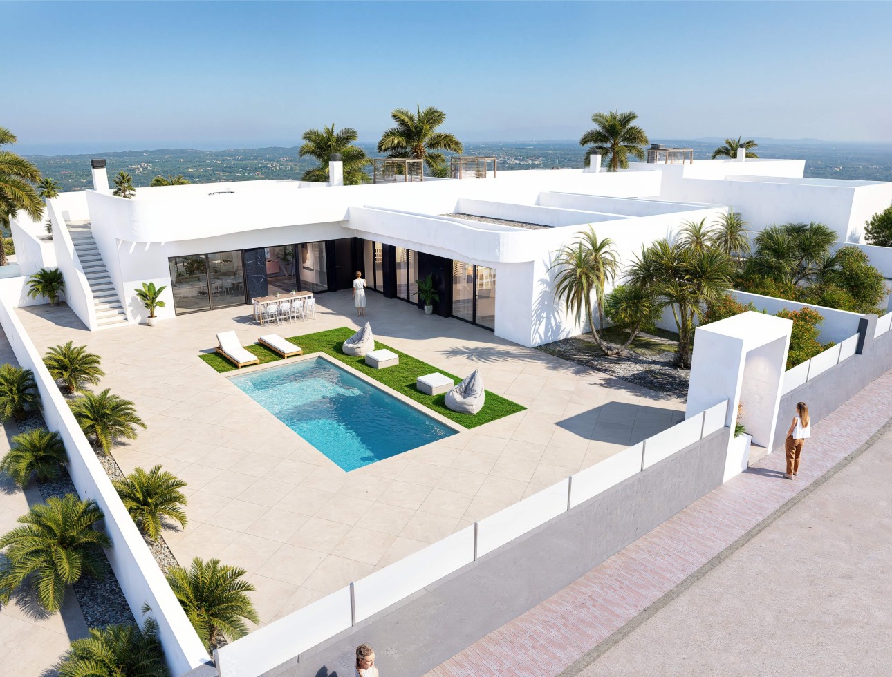 Nouvelle construction - Maison individuelle - Algorfa