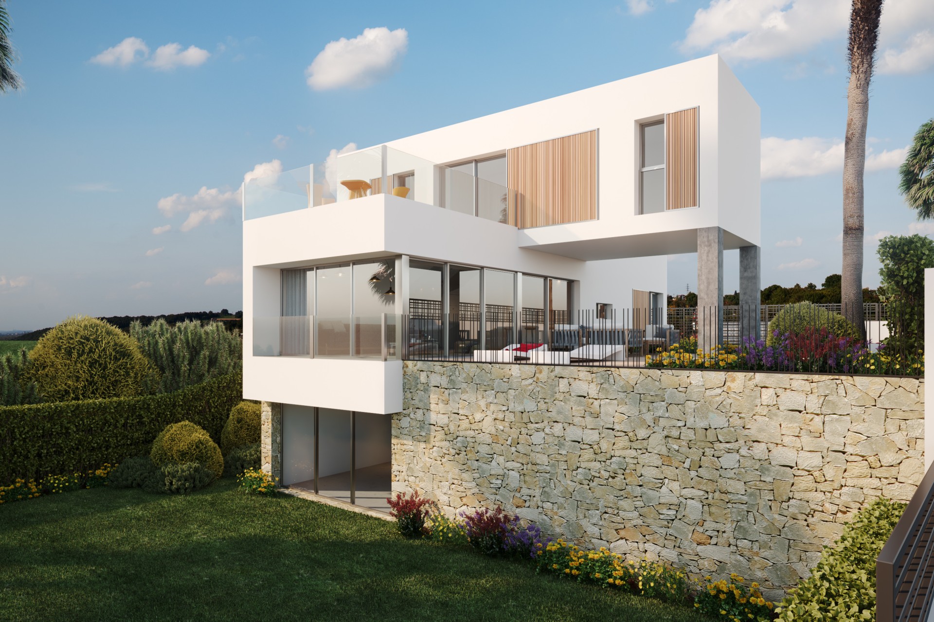 Nouvelle construction - Maison individuelle - Algorfa