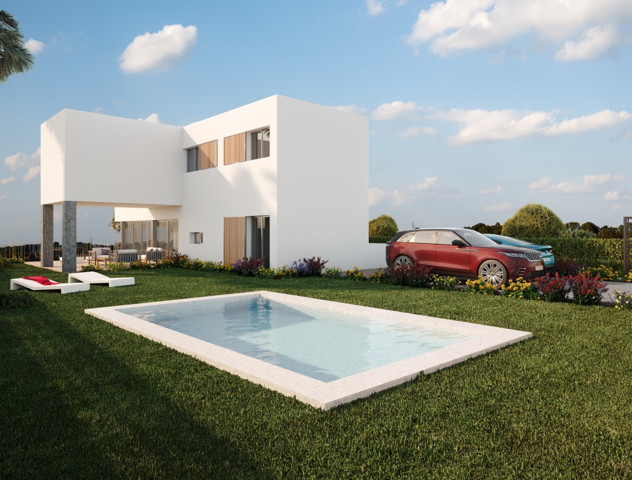 Nouvelle construction - Maison individuelle - Algorfa