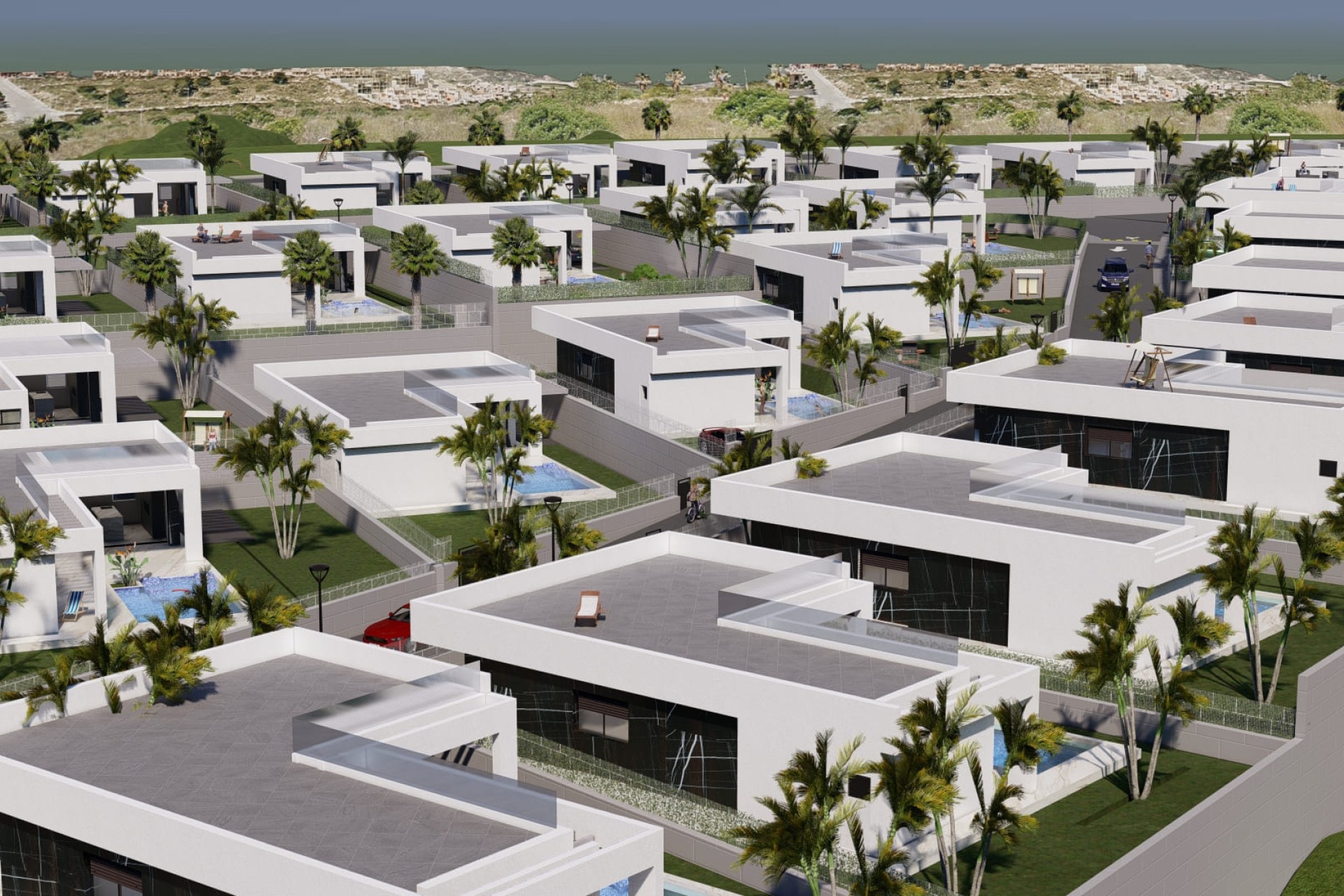 Nouvelle construction - Maison individuelle - Algorfa