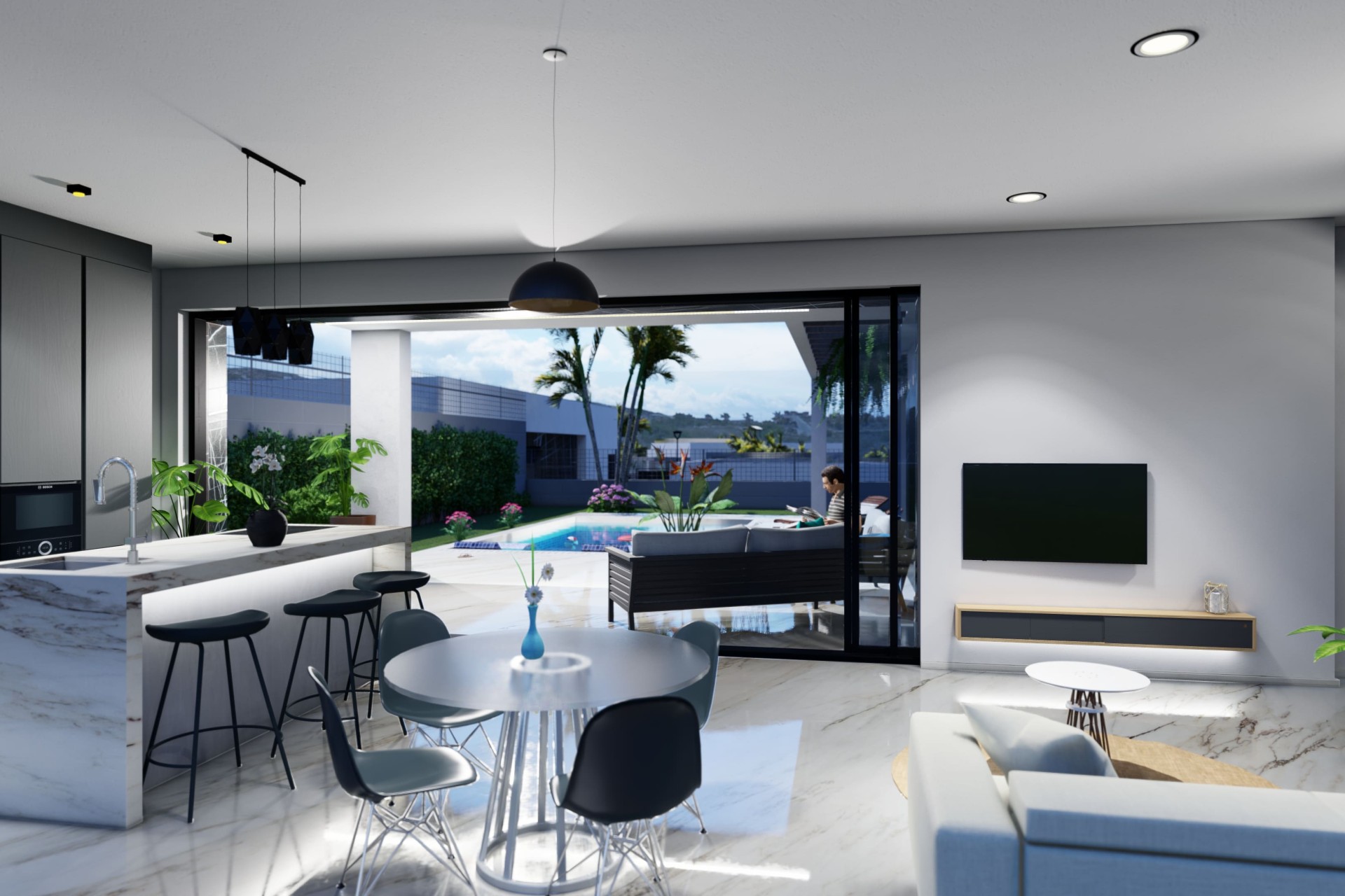 Nouvelle construction - Maison individuelle - Algorfa