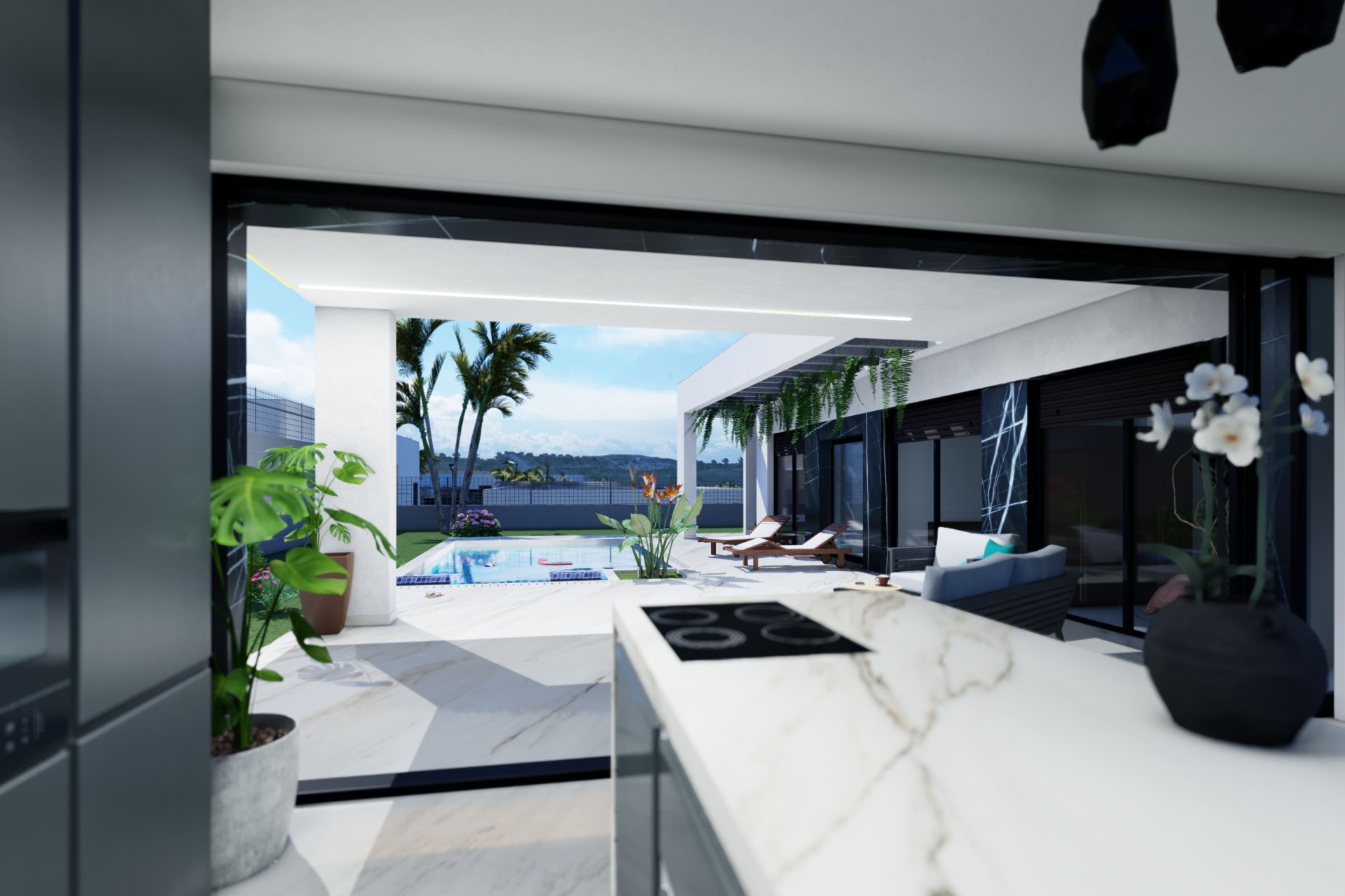 Nouvelle construction - Maison individuelle - Algorfa