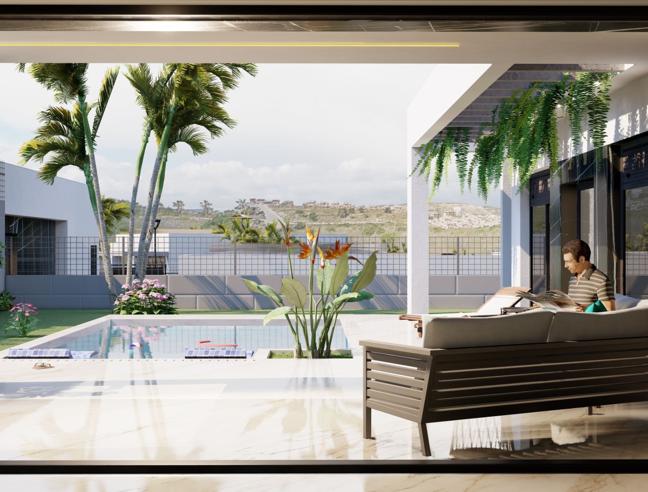 Nouvelle construction - Maison individuelle - Algorfa