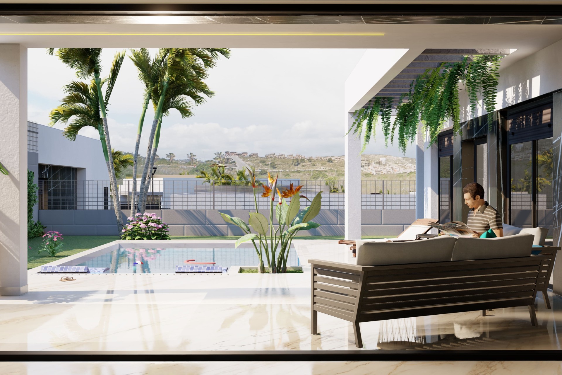 Nouvelle construction - Maison individuelle - Algorfa