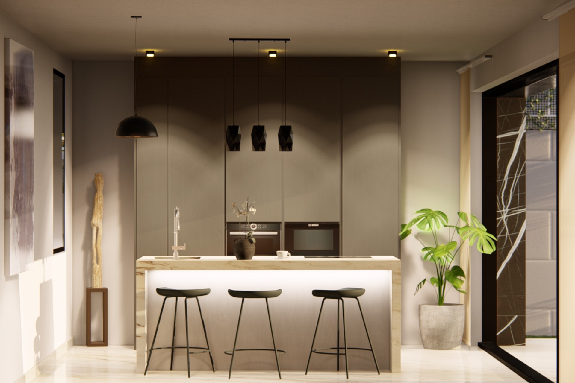 Nouvelle construction - Maison individuelle - Algorfa