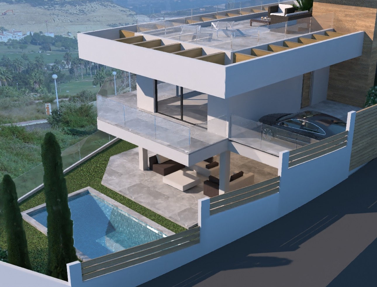 Nouvelle construction - Maison individuelle - Ciudad Quesada