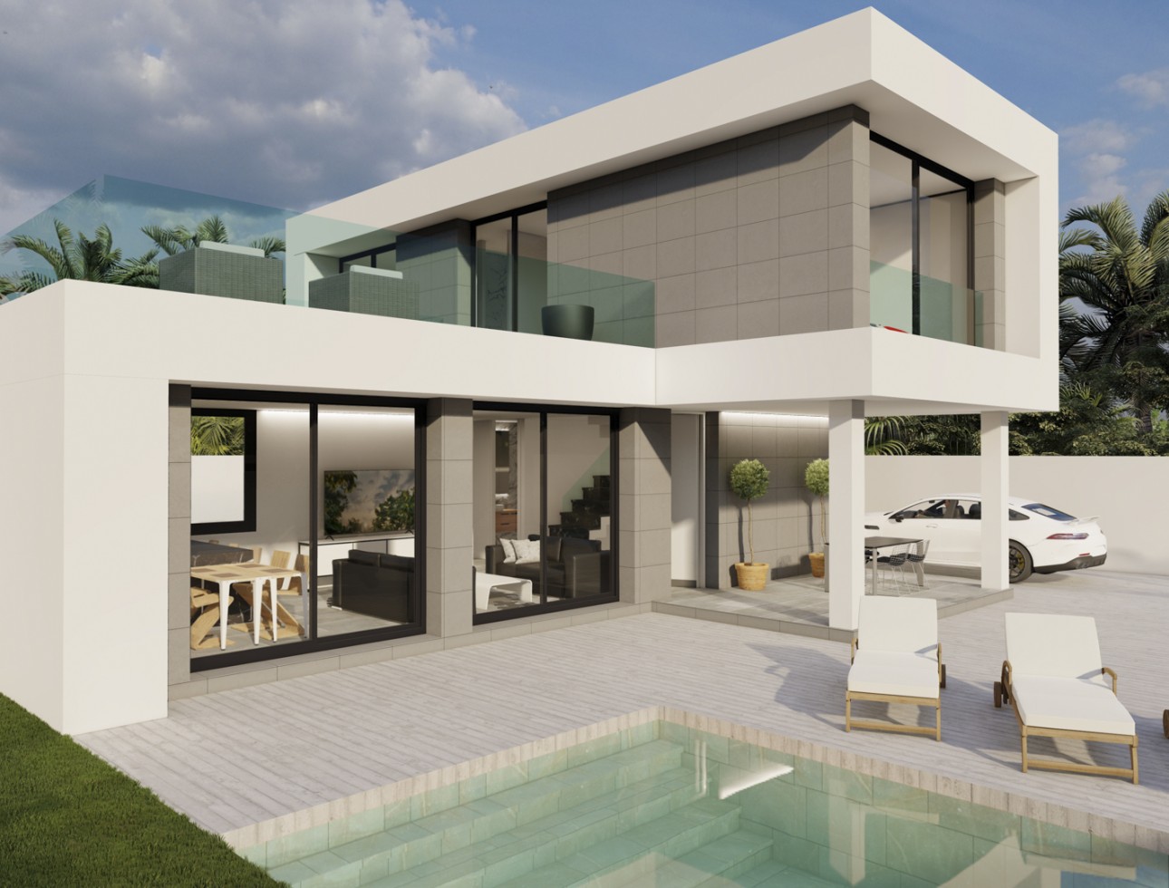 Nouvelle construction - Maison individuelle - Ciudad Quesada