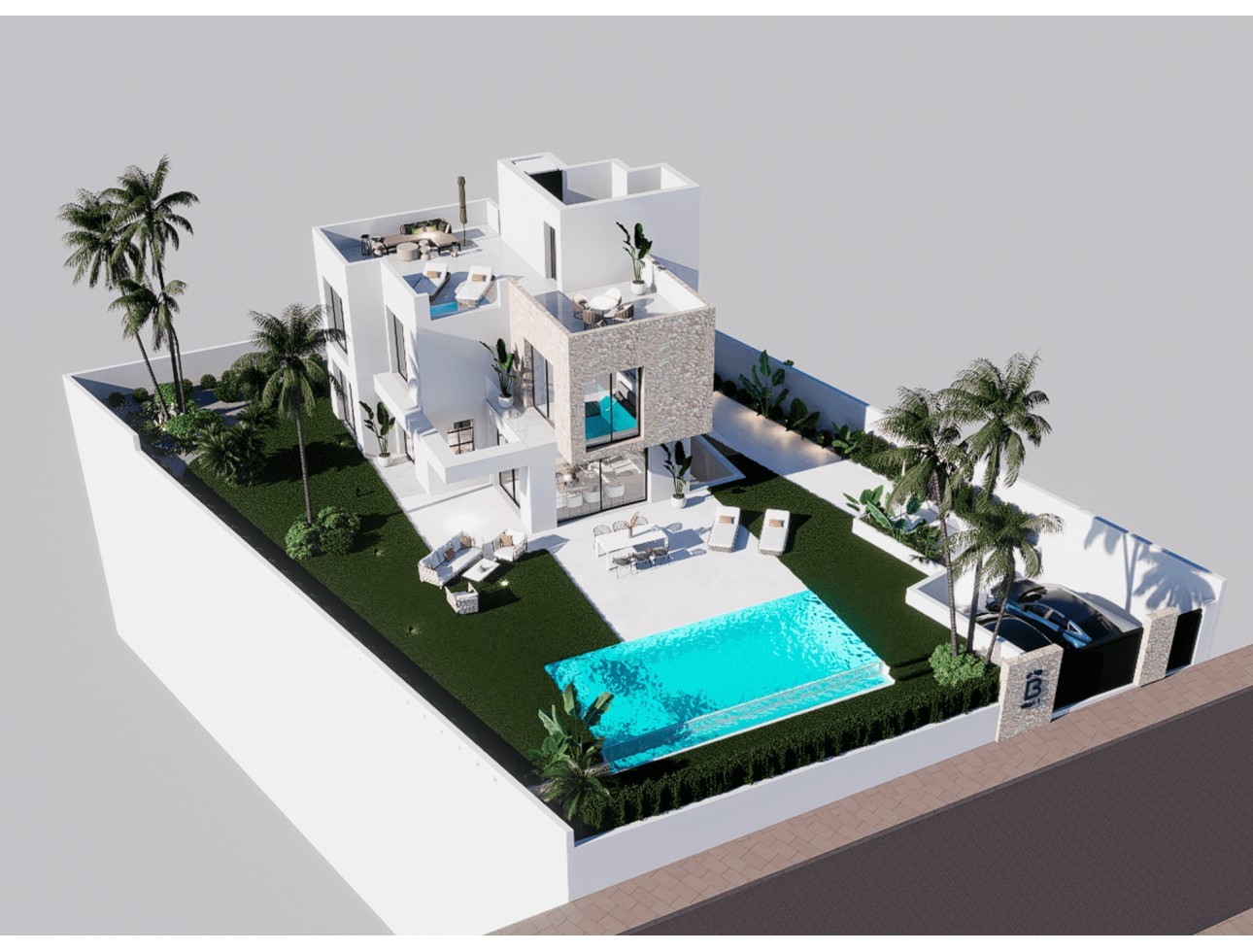 Nouvelle construction - Maison individuelle - Finestrat