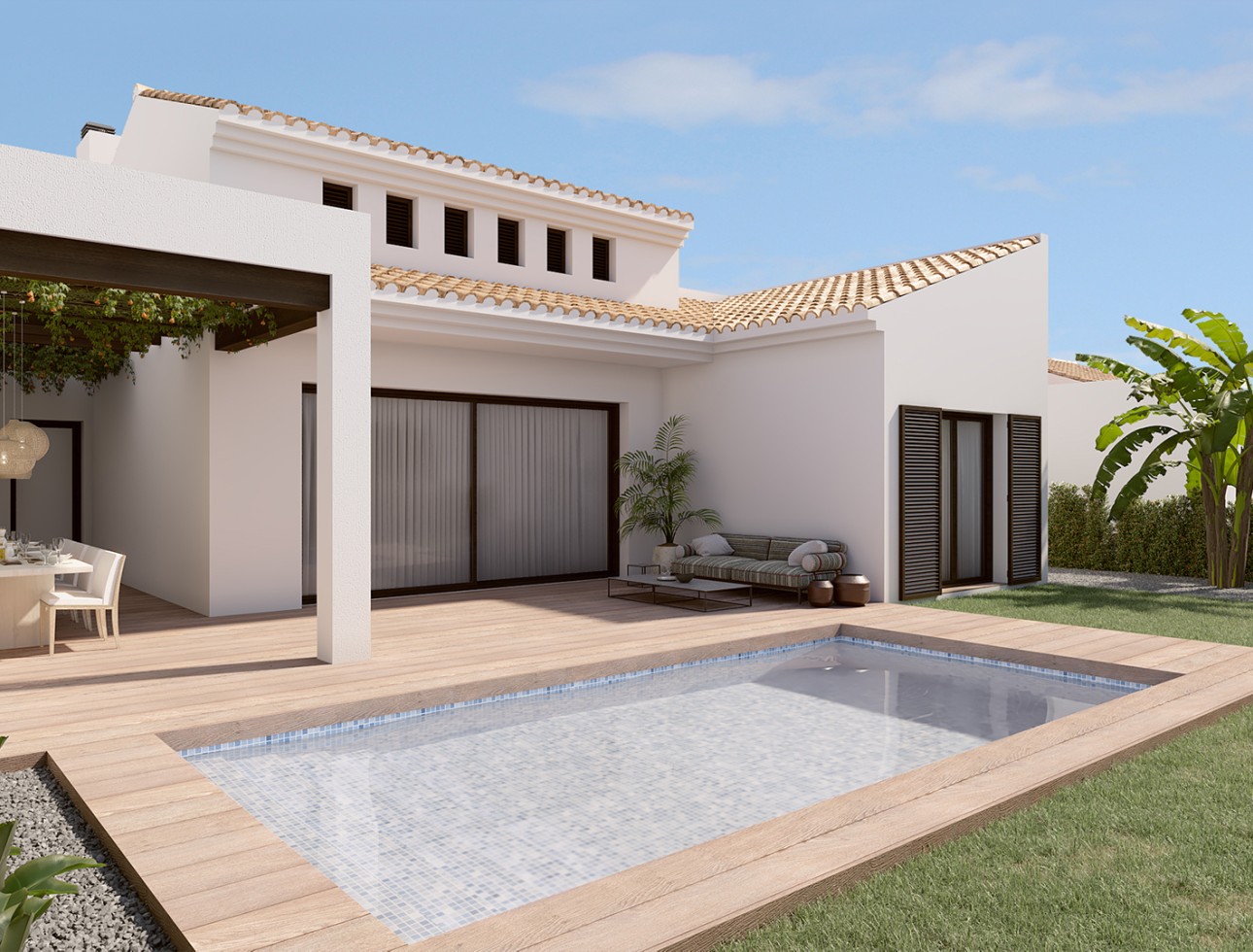 Nouvelle construction - Maison individuelle - La Finca Golf