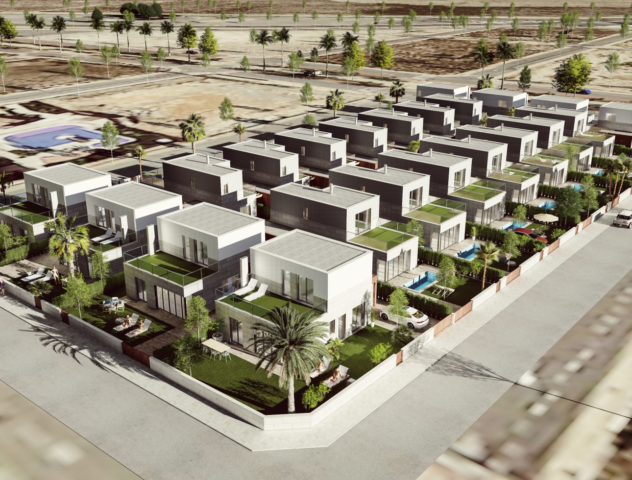 Nouvelle construction - Maison individuelle - Los Alcázares