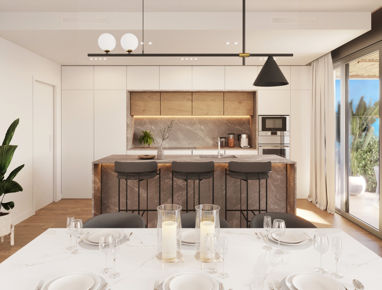 Nouvelle construction - Maison individuelle - Polop