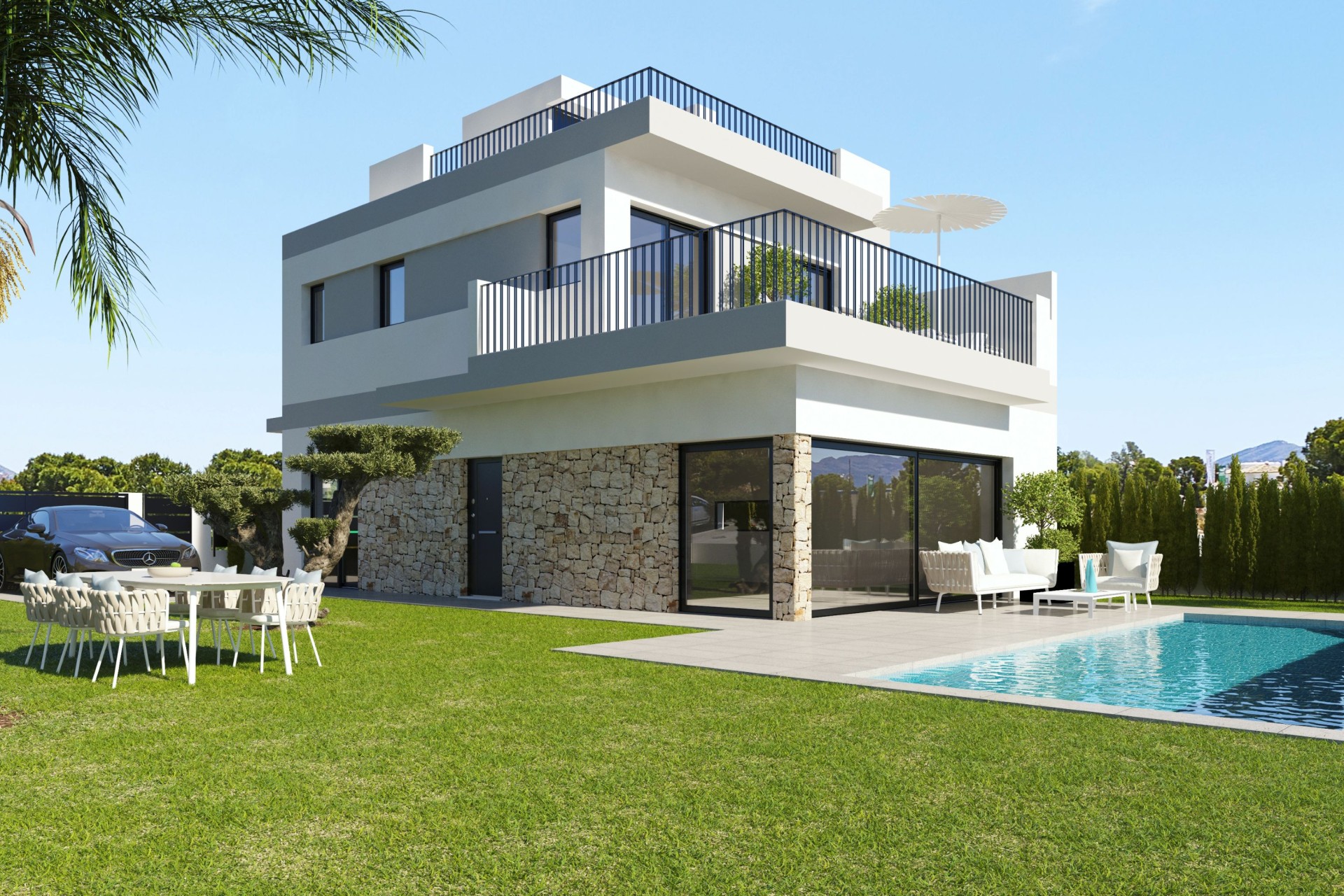 Nouvelle construction - Maison individuelle - San Miguel de Salinas