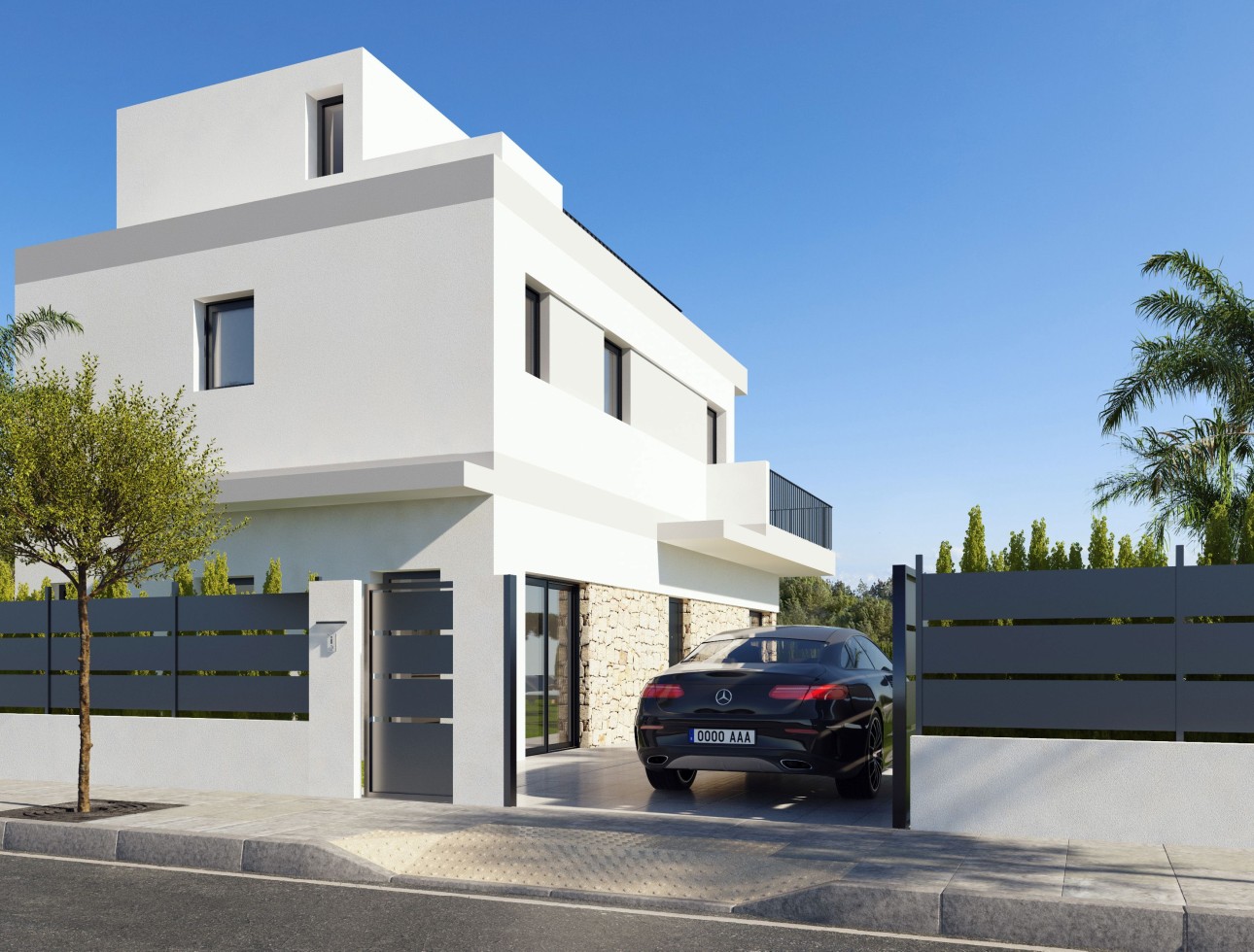 Nouvelle construction - Maison individuelle - San Miguel de Salinas